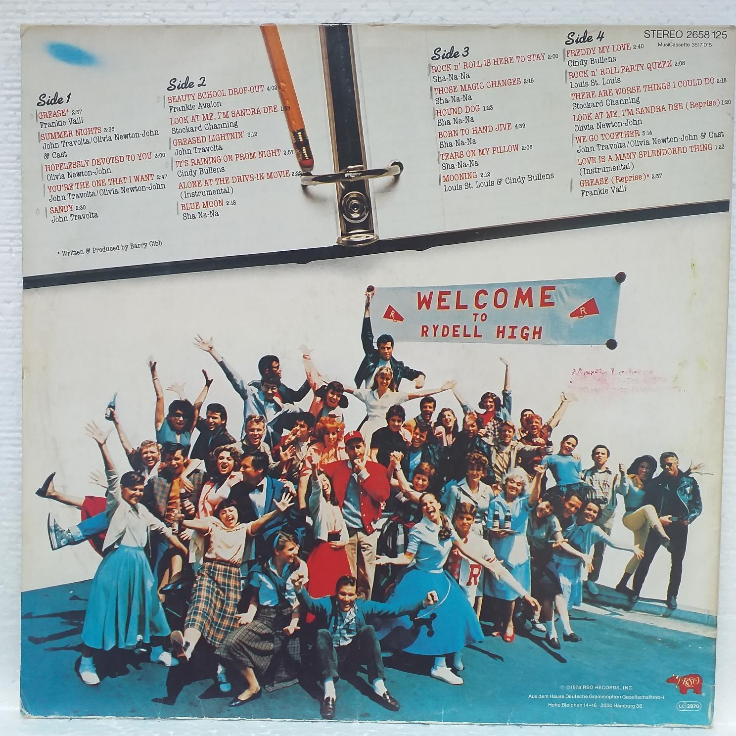 Grease (The Original Soundtrack From The Motion Picture) - Disc VINIL 2LP VG - imagine 2