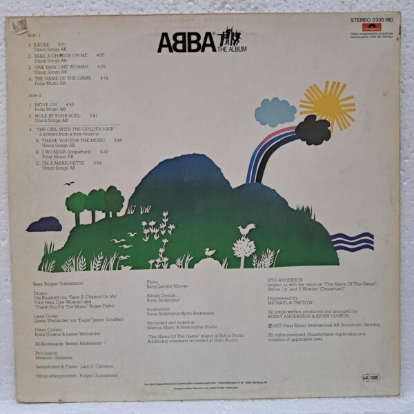 ABBA – The Album - Disc VINIL LP VG VG+ - imagine 3