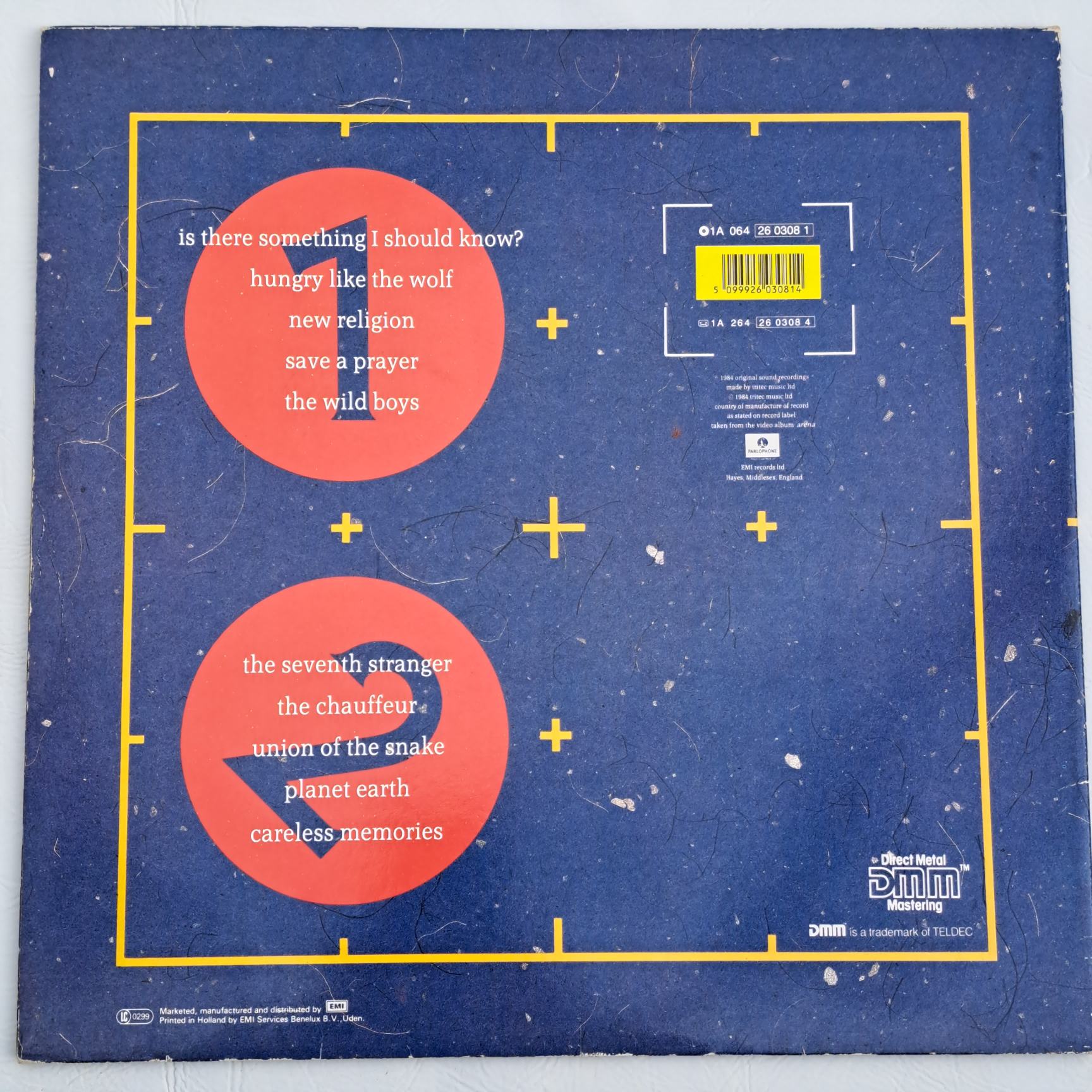 Duran Duran – Arena - Disc VINIL LP VG - imagine 2