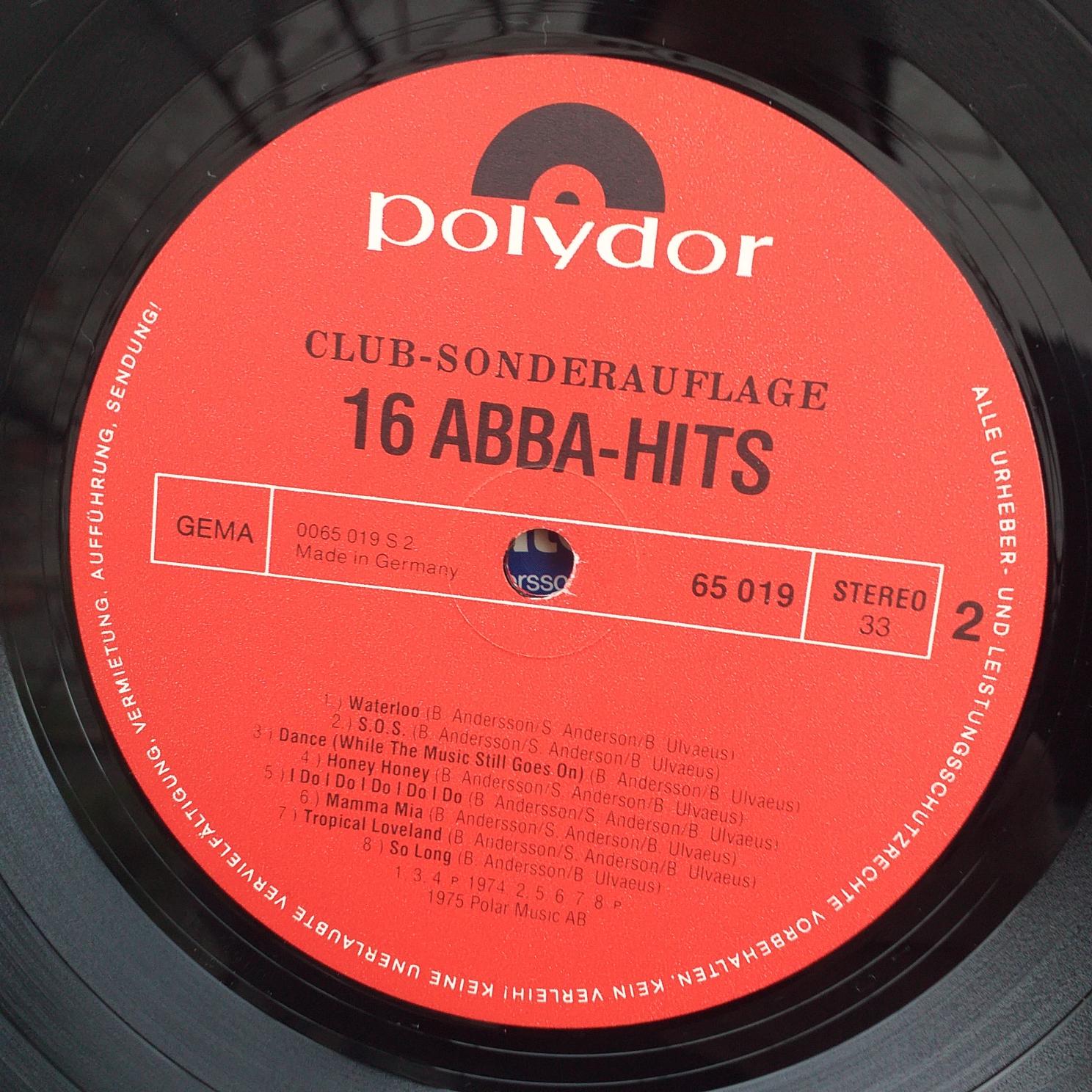 ABBA – 16 ABBA Hits - Disc VINIL LP VG VG+ - imagine 3