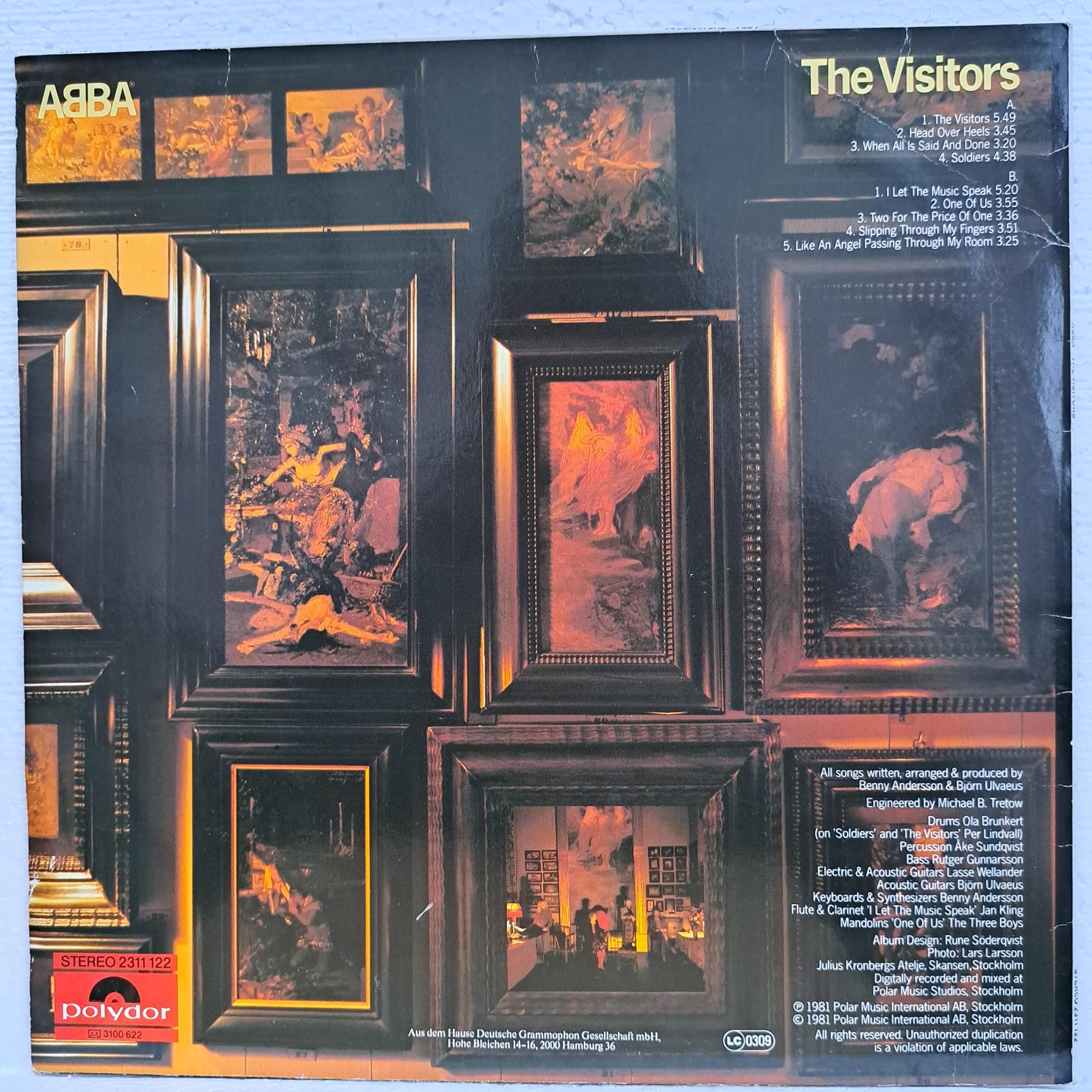 ABBA – The Visitors - Disc VINIL LP VG VG+ - imagine 3