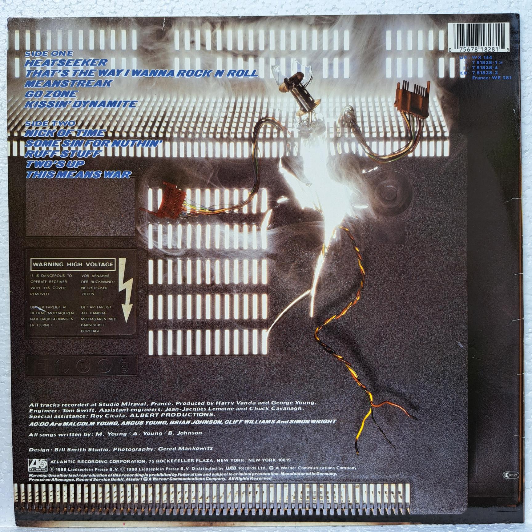 AC/DC – Blow Up Your Video - Disc VINIL LP VG+ - imagine 3