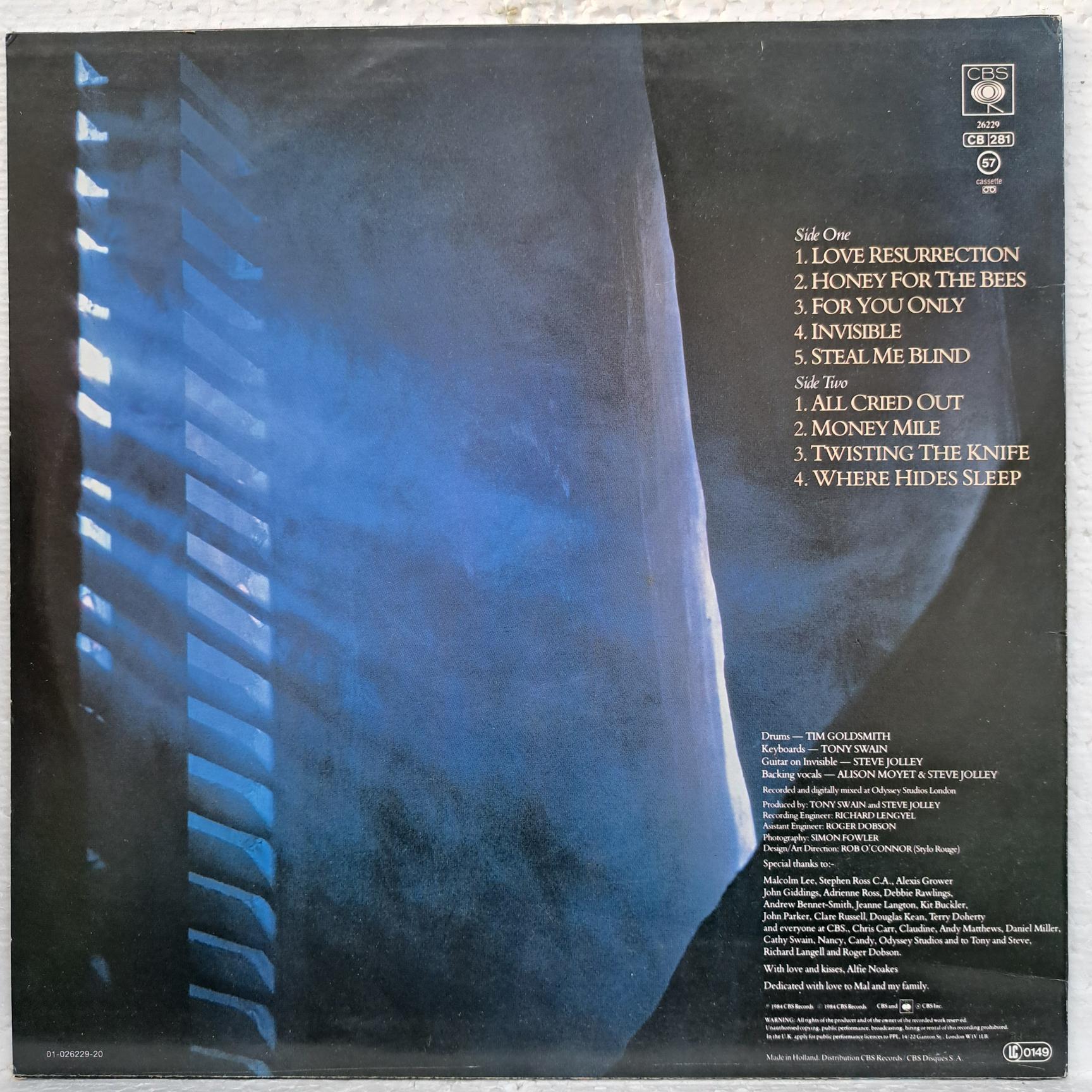 Alison Moyet – Alf - Disc VINIL LP VG+ - imagine 2