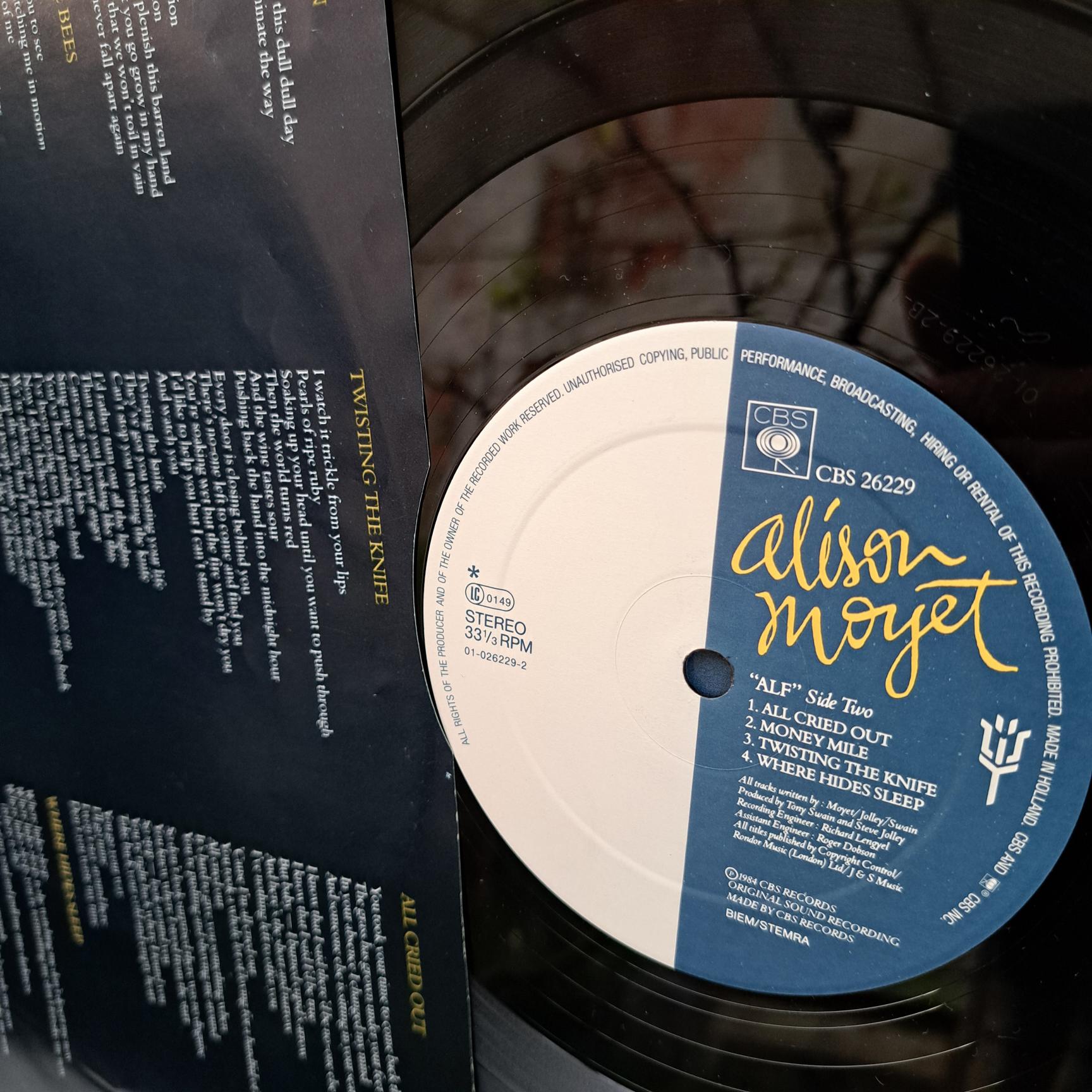 Alison Moyet – Alf - Disc VINIL LP VG+ - imagine 3