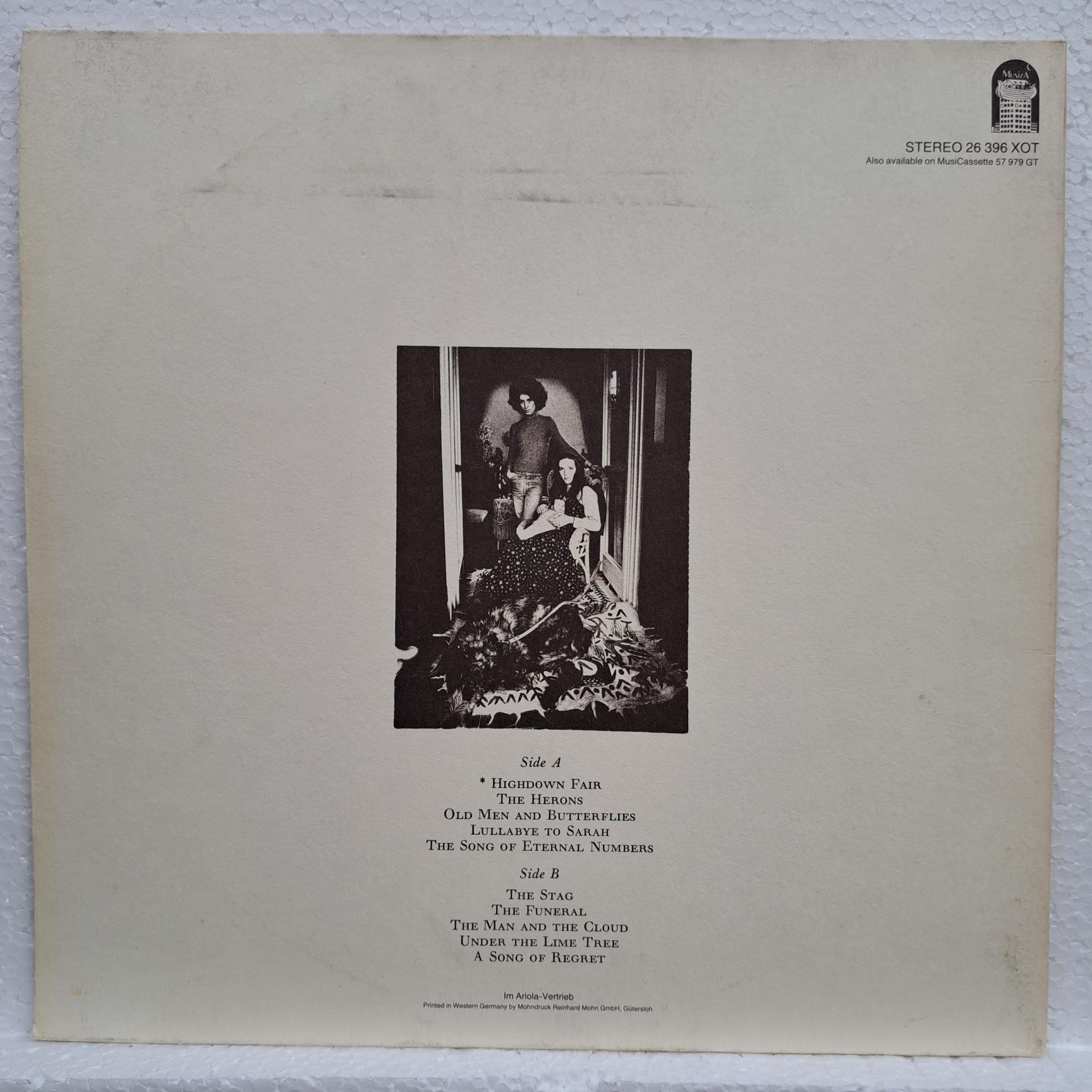 Angelo Branduardi – Highdown Fair – Disc VINIL LP VG VG+ - imagine 3