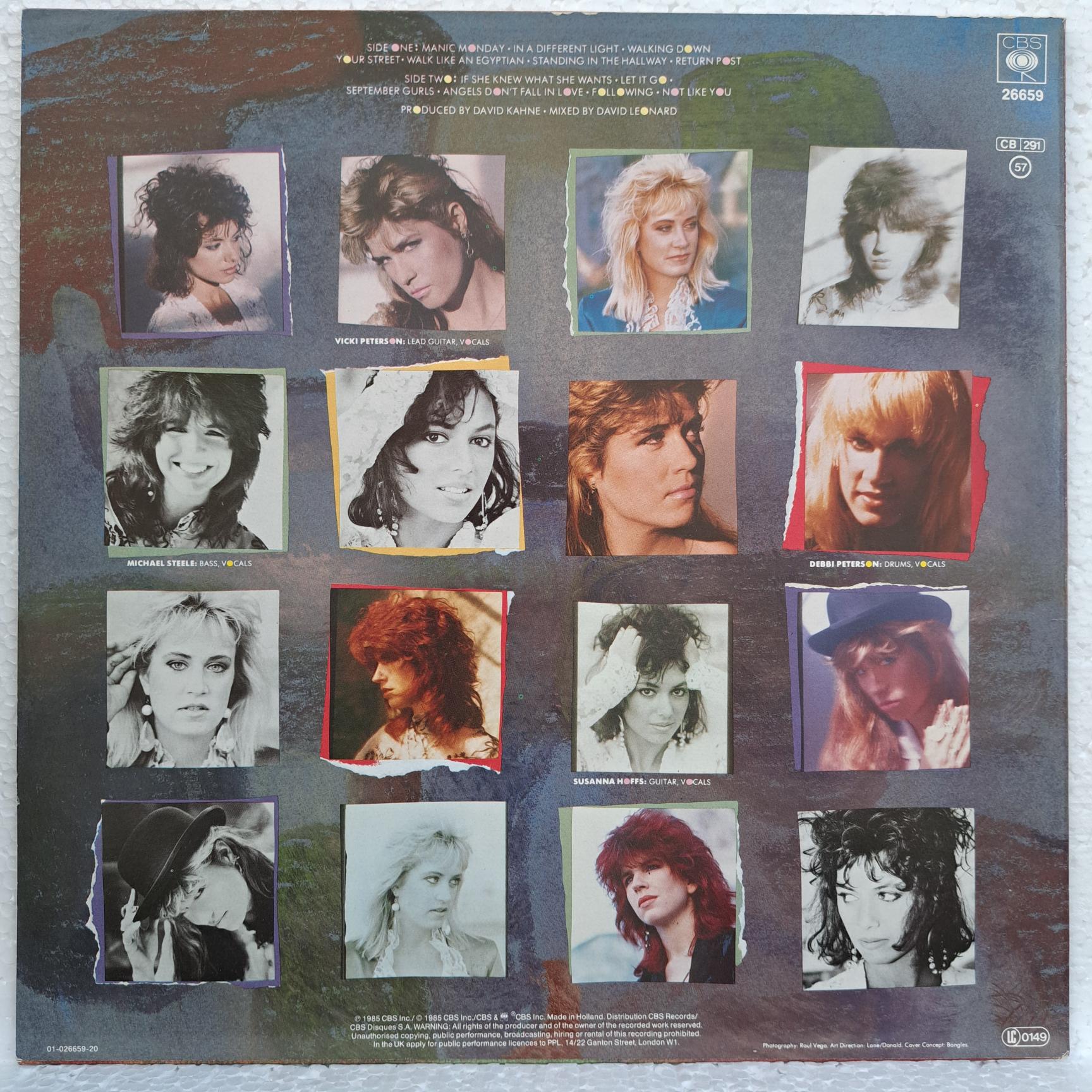 Bangles – Different Light - Disc VINIL LP VG, resigilat - imagine 3