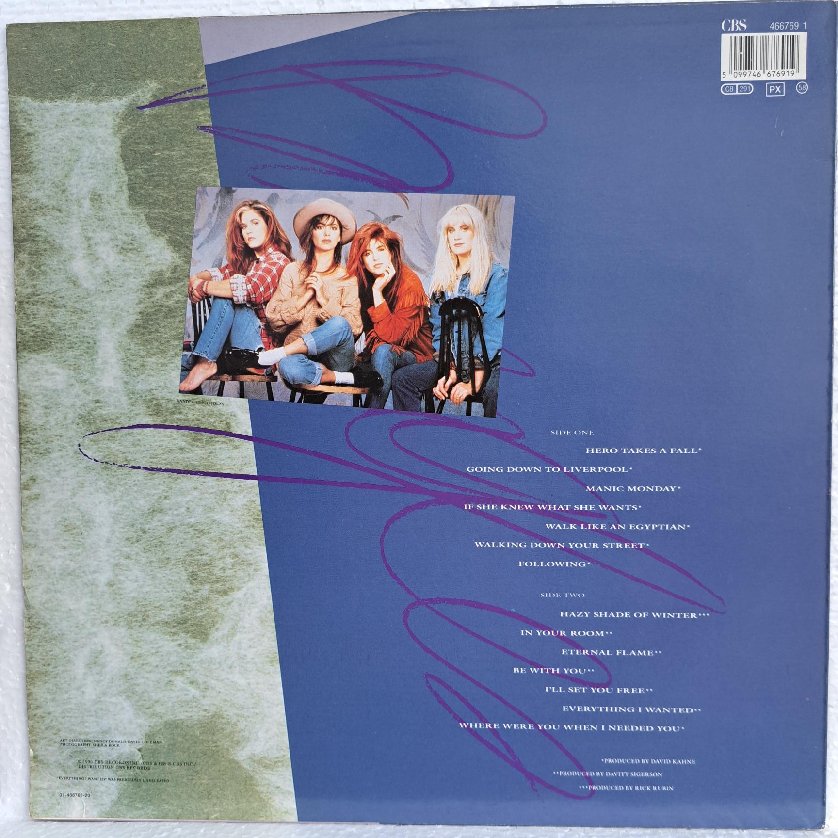 Bangles – Greatest Hits Disc VINIL LP EX - imagine 2