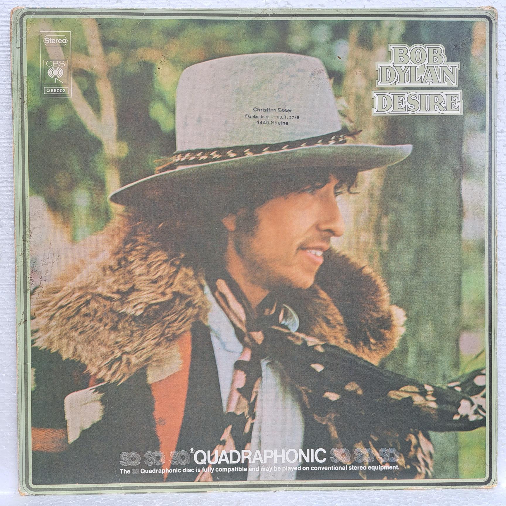 Bob Dylan – Desire Disc VINIL LP VG+