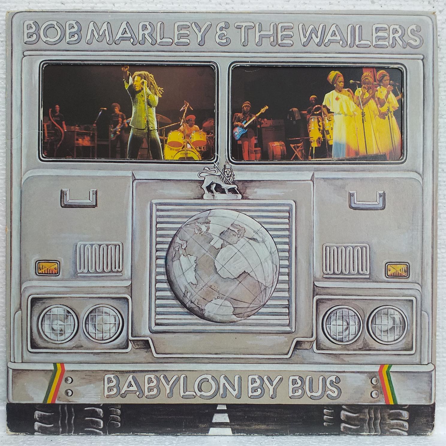 Bob Marley & The Wailers – Babylon By Bus 2LP Disc VINIL VG VG+