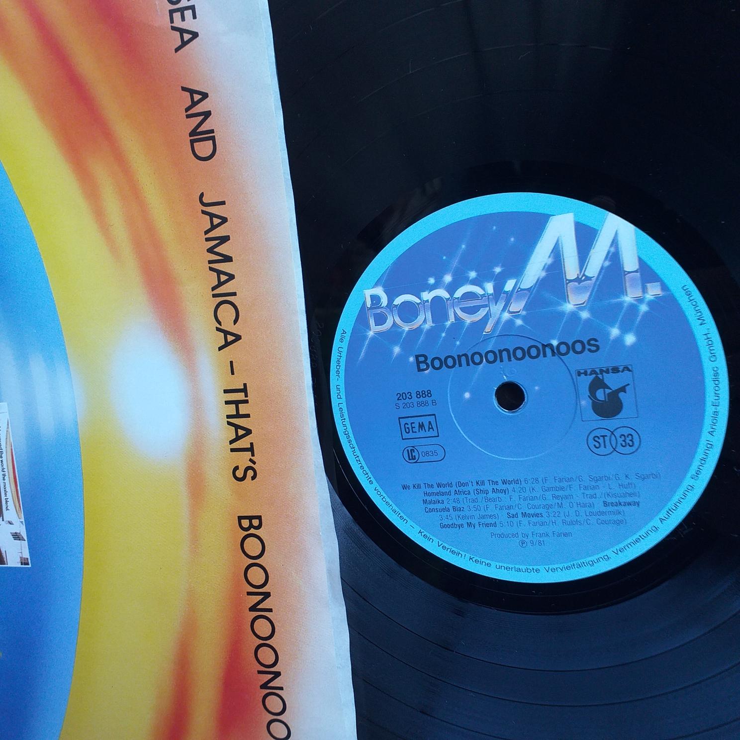 Boney M. – Boonoonoonoos - Disc VINIL LP VG - - imagine 3