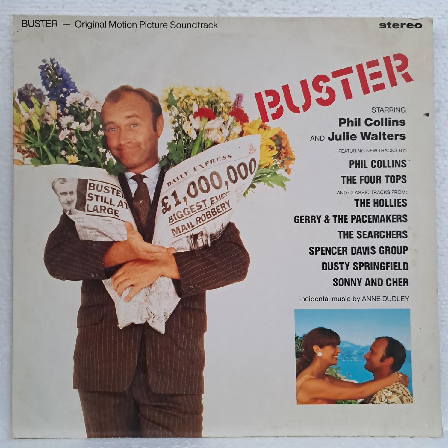 Buster - Original Motion Picture Soundtrack - Phil Collins, The London Film Orchestra, The Hollies, Dusty Springfield - Disc Vinil LP EX