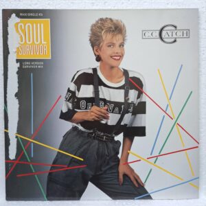 C.C. Catch – Soul Survivor (Long Version Survivor Mix) - Disc VINIL MAXI 45 RPM VG