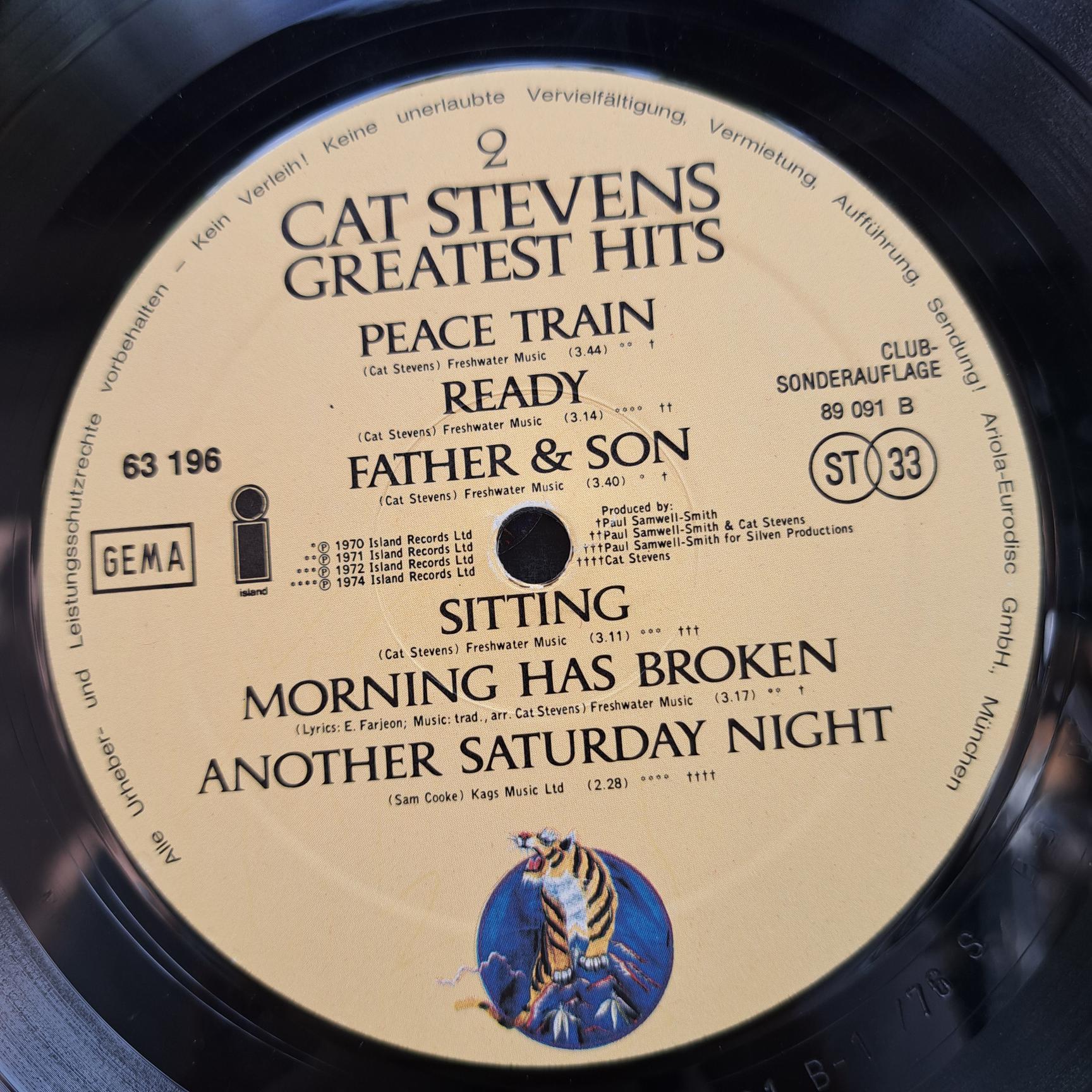 Cat Stevens – Greatest Hits - Disc VINIL LP VG - imagine 4