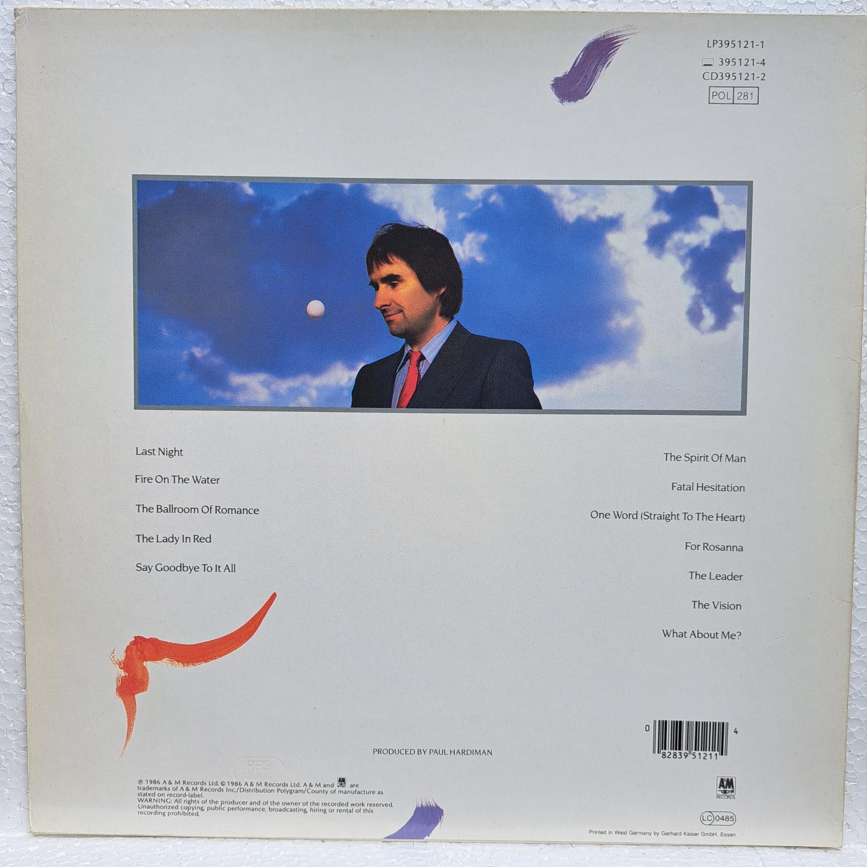 Chris de Burgh – Into The Light - Disc VINIL LP VG VG+ - imagine 3