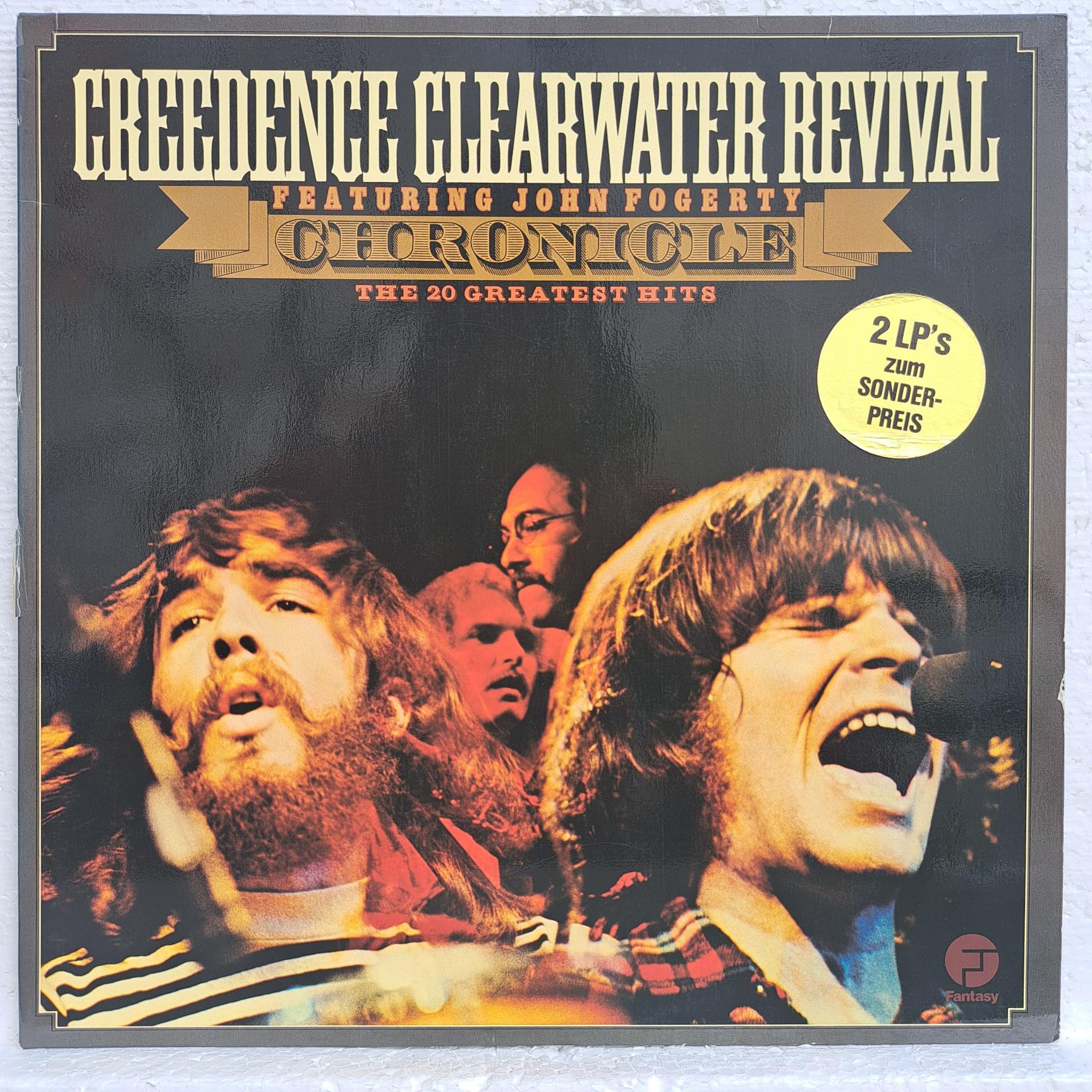 Creedence Clearwater Revival Featuring John Fogerty – Chronicle (The 20 Greatest Hits) - Disc VINIL 2LP EX