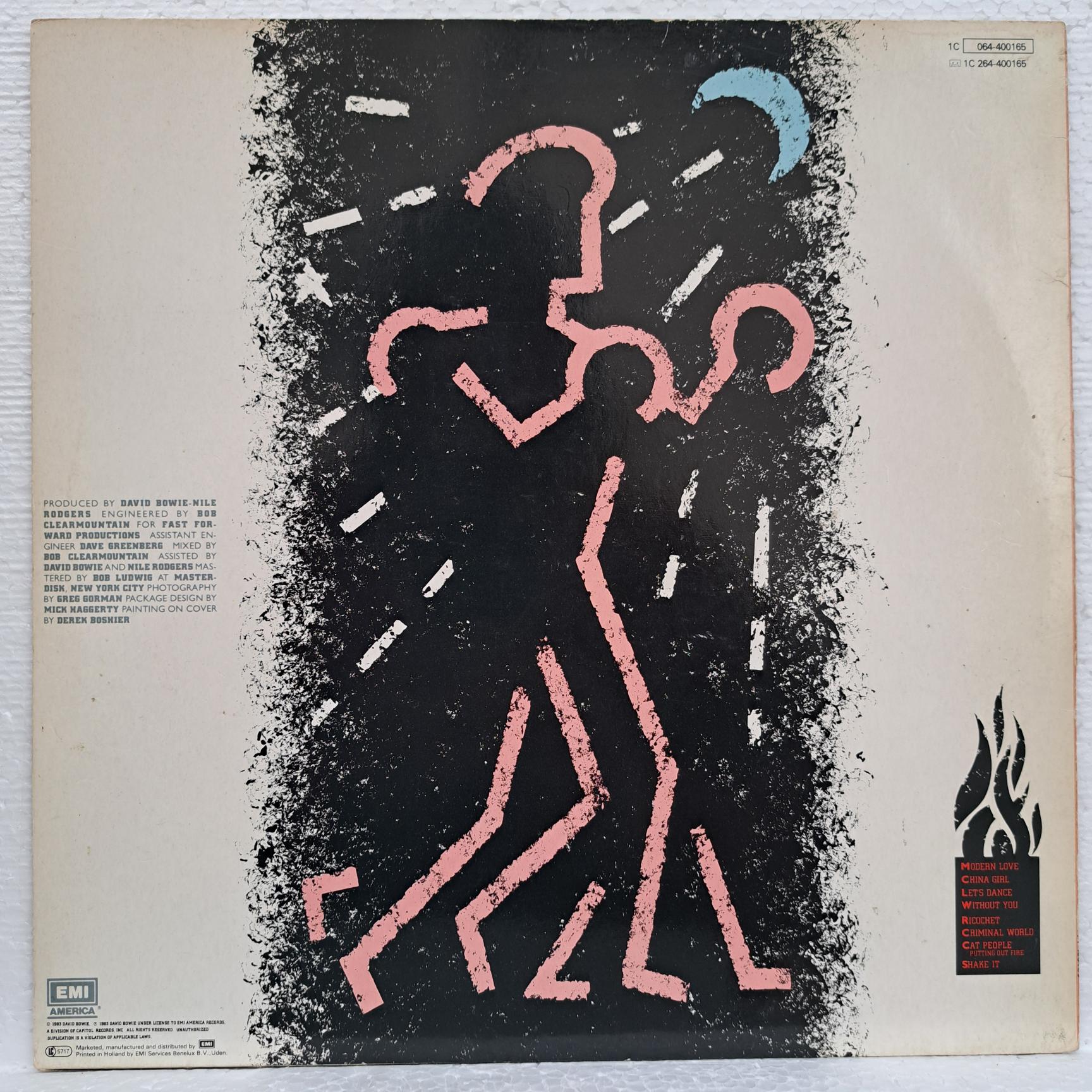 David Bowie – Let's Dance - Disc VINIL LP VG+ - imagine 2