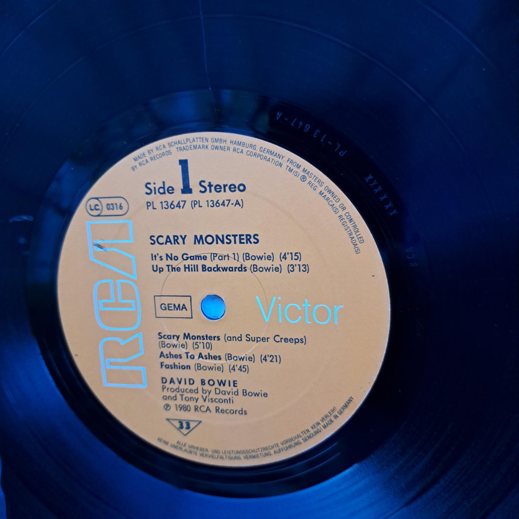 David Bowie – Scary Monsters - Disc VINIL LP VG+ - imagine 3