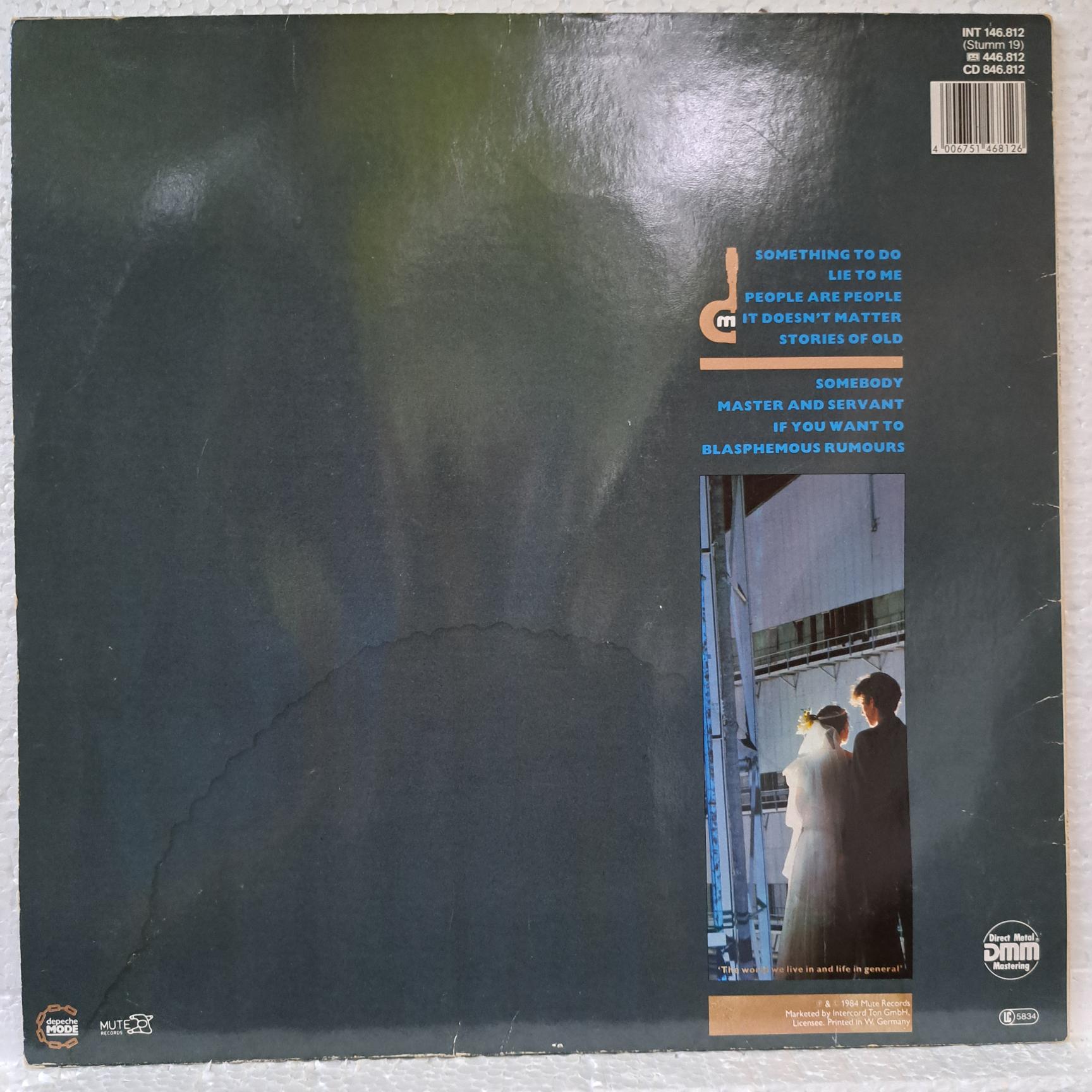 Depeche Mode – Some Great Reward - Disc VINIL LP VG+ - imagine 3