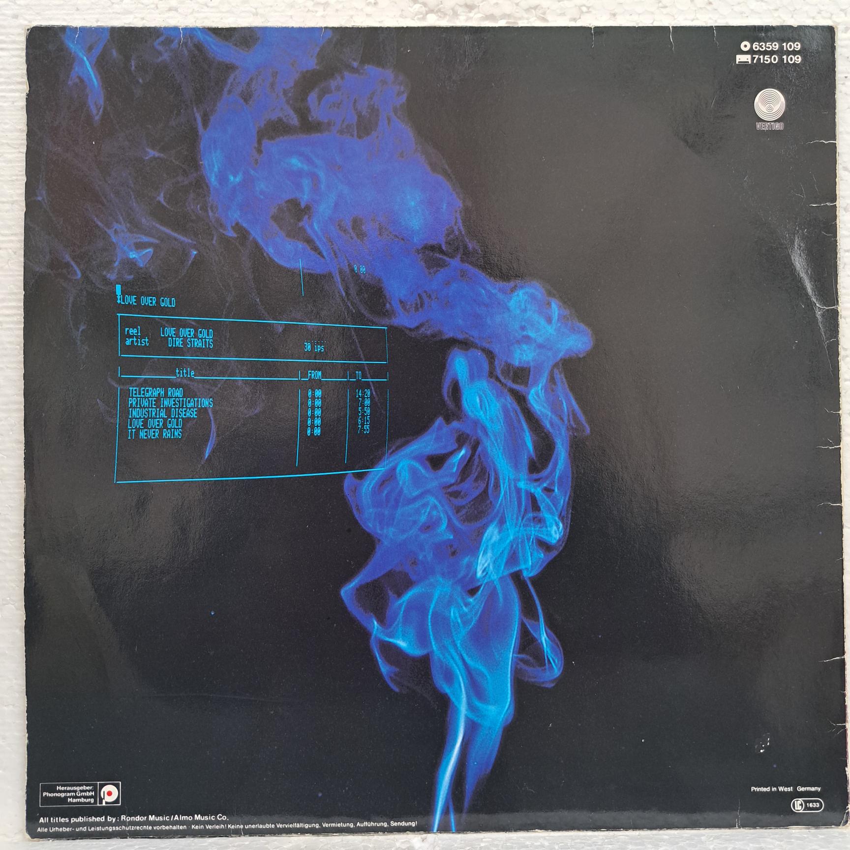 Dire Straits – Love Over Gold - Disc VINIL LP VG VG+ - imagine 3