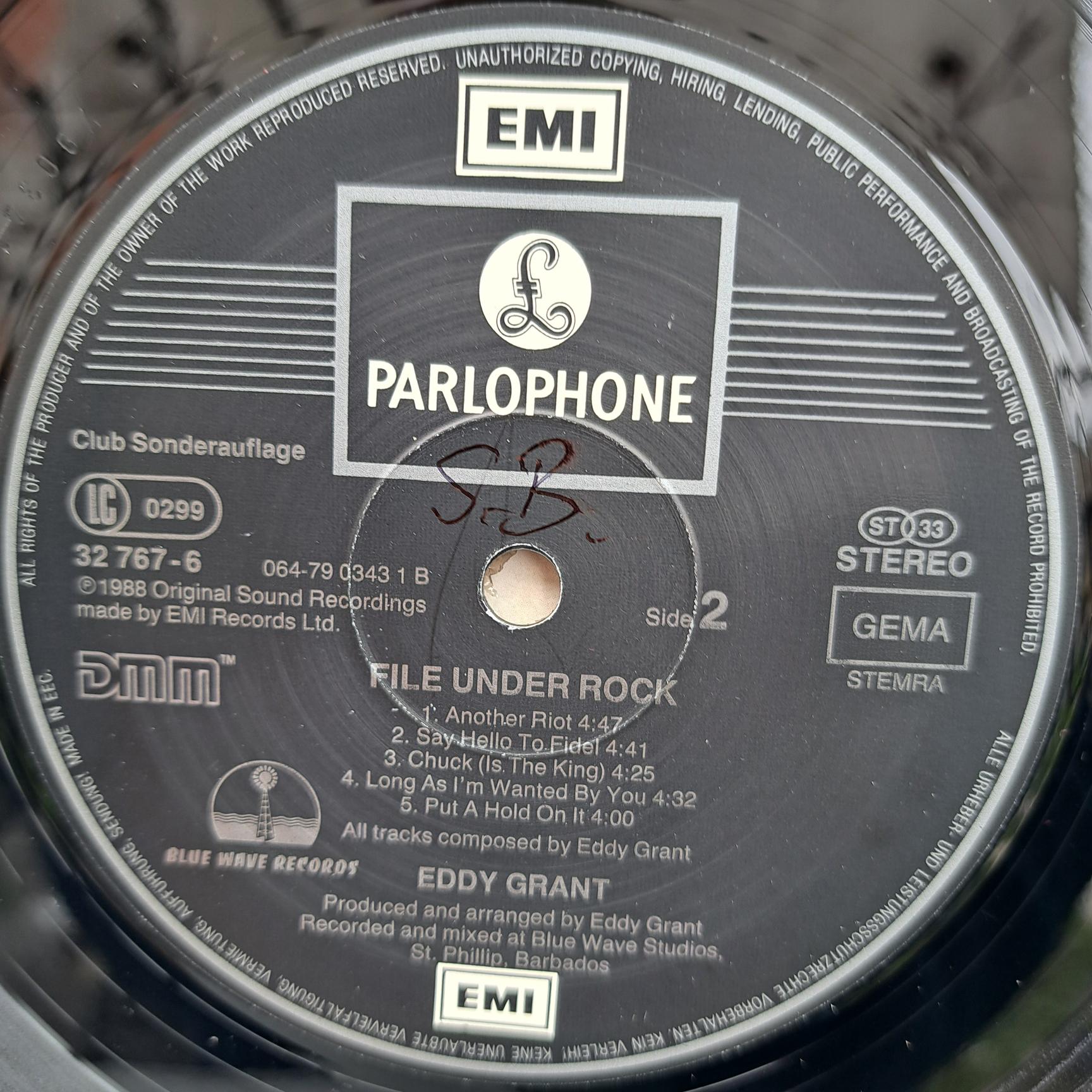 Eddy Grant – File Under Rock - Disc VINIL LP EX - imagine 3
