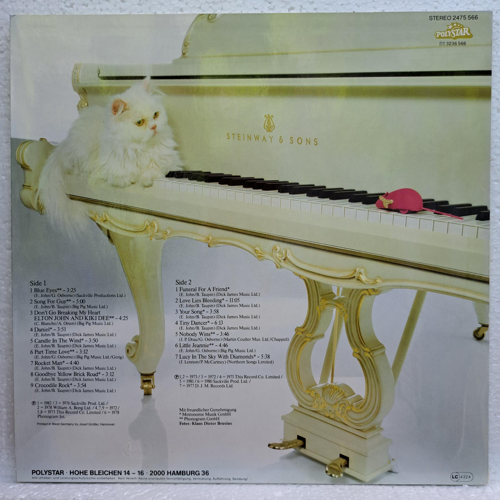 Elton John – Your Songs - Disc VINIL LP VG VG- - imagine 2