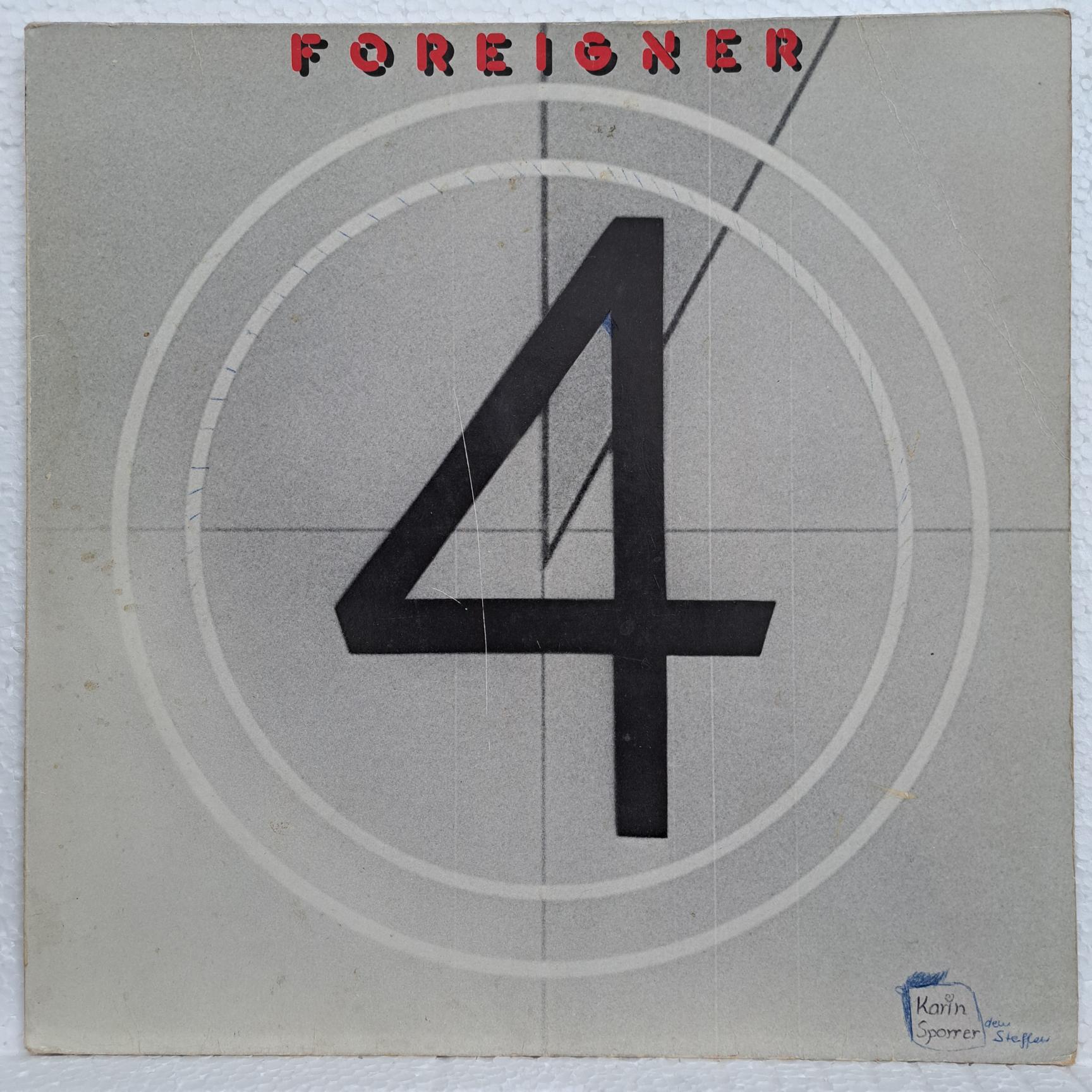 Foreigner – 4 - Disc VINIL LP VG VG+
