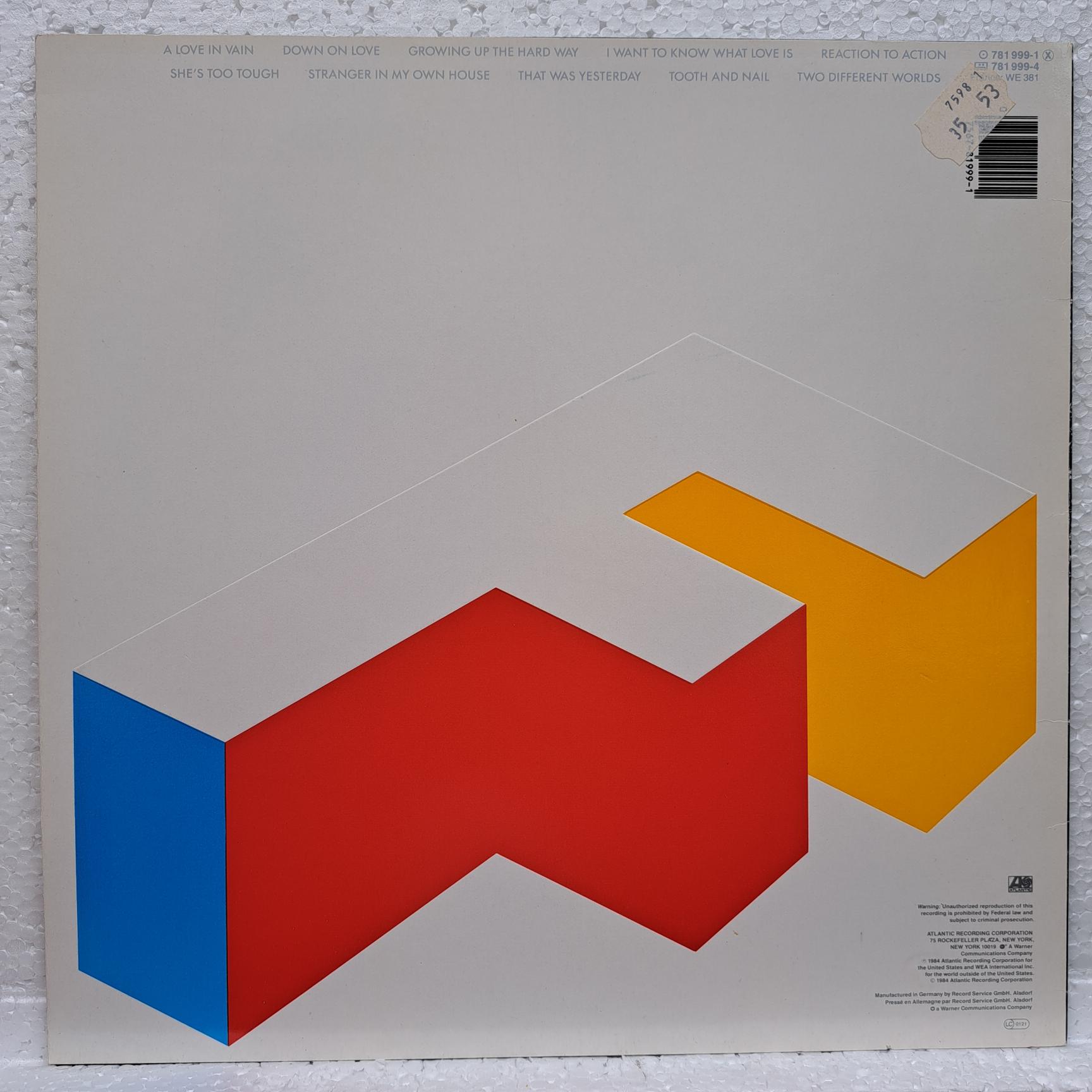 Foreigner – Agent Provocateur - Disc VINIL LP VG (resigilat) - imagine 3