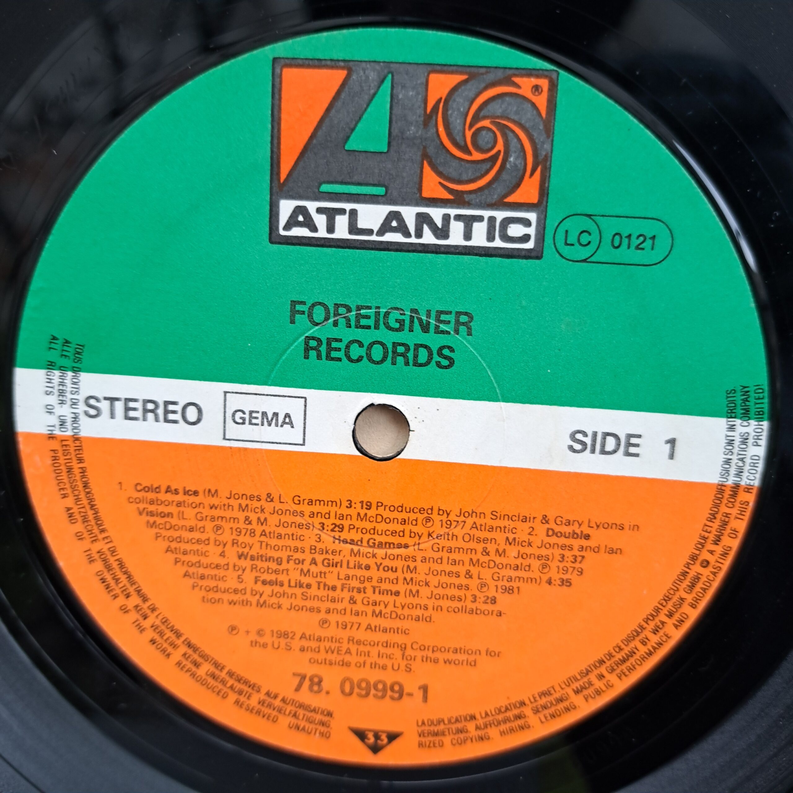 Foreigner – Records - Disc VINIL LP VG - imagine 2