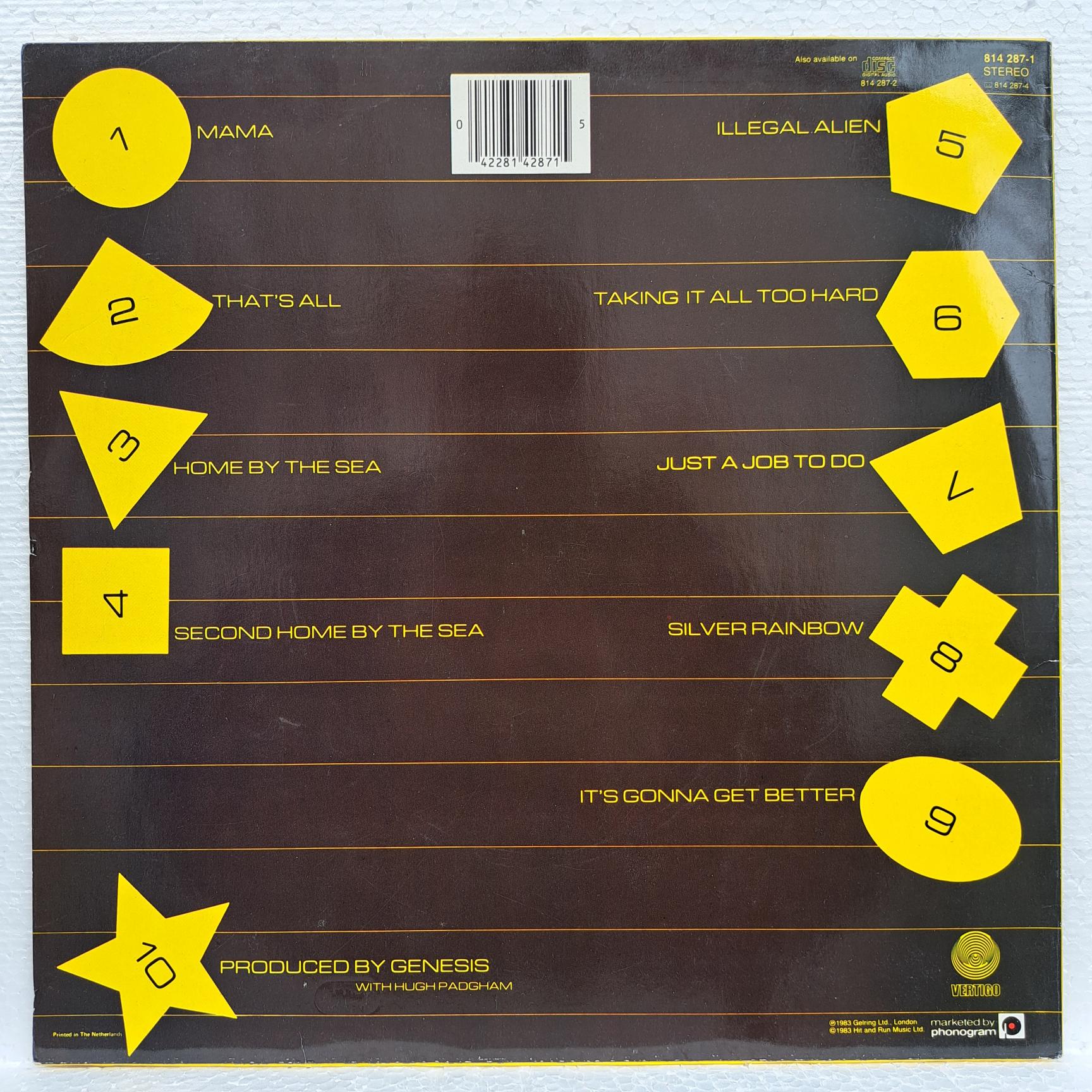 Genesis - Genesis - Disc VINIL LP VG VG+ - imagine 3