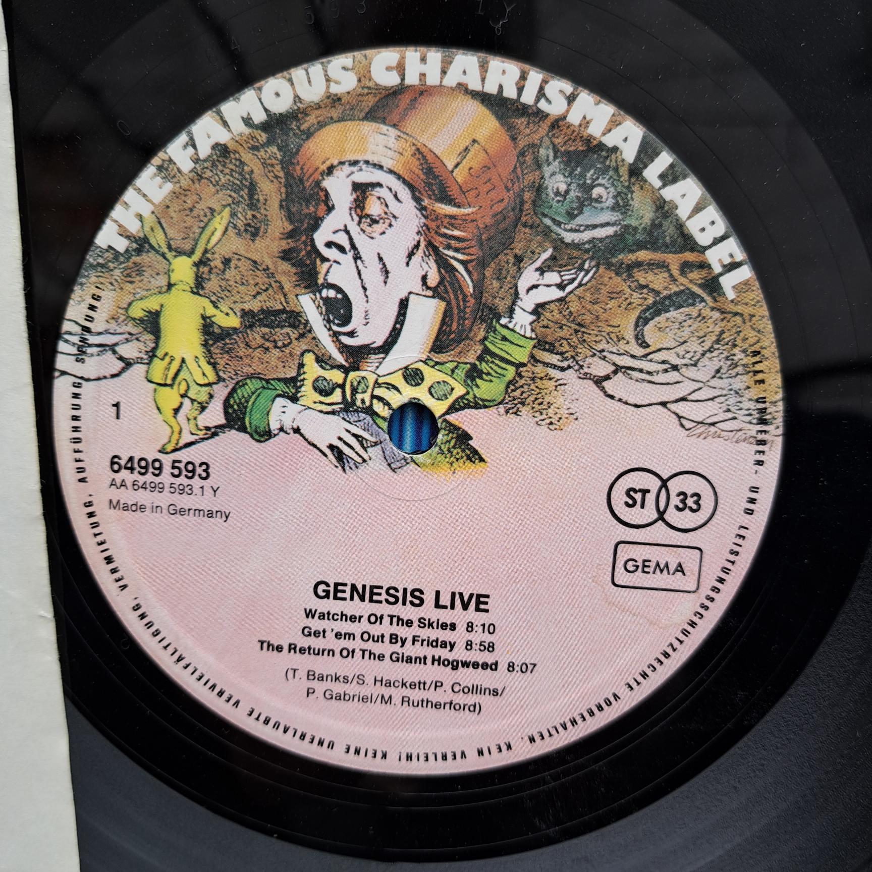 Genesis – Genesis Live - Disc VINIL LP VG VG+ - imagine 2