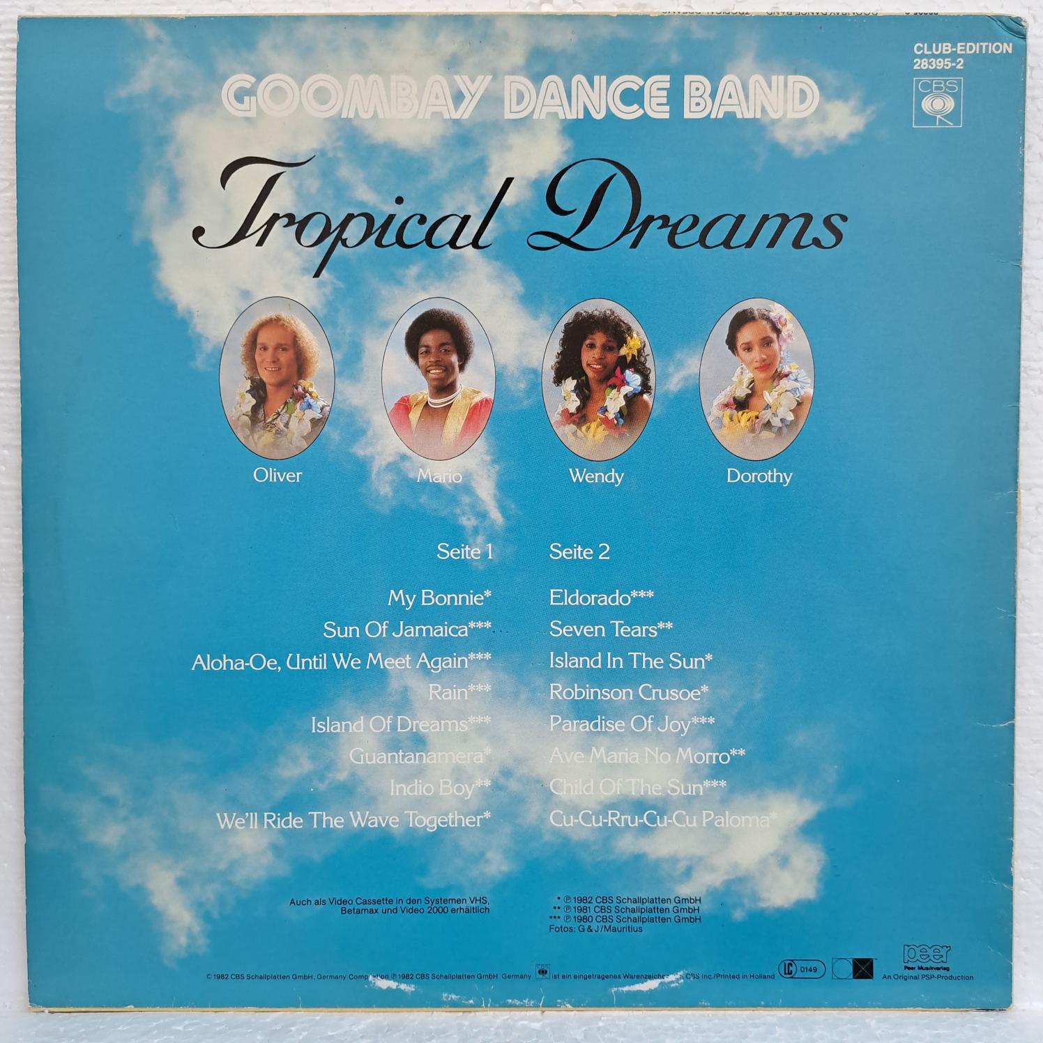 Goombay Dance Band – Tropical Dreams - Disc VINIL LP VG VG+ - imagine 3