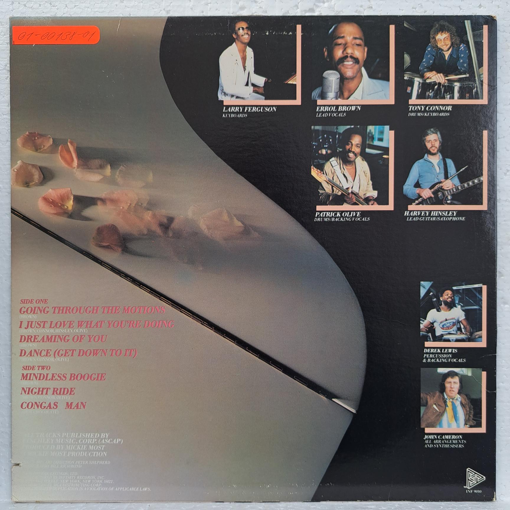 Hot Chocolate – Going Through The Motions Disc VINIL LP EX - imagine 2