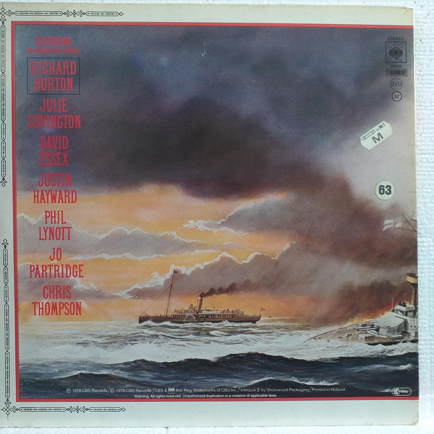 Jeff Wayne – Jeff Wayne’s Musical Version Of The War Of The Worlds - Disc VINIL LP VG+ - imagine 3