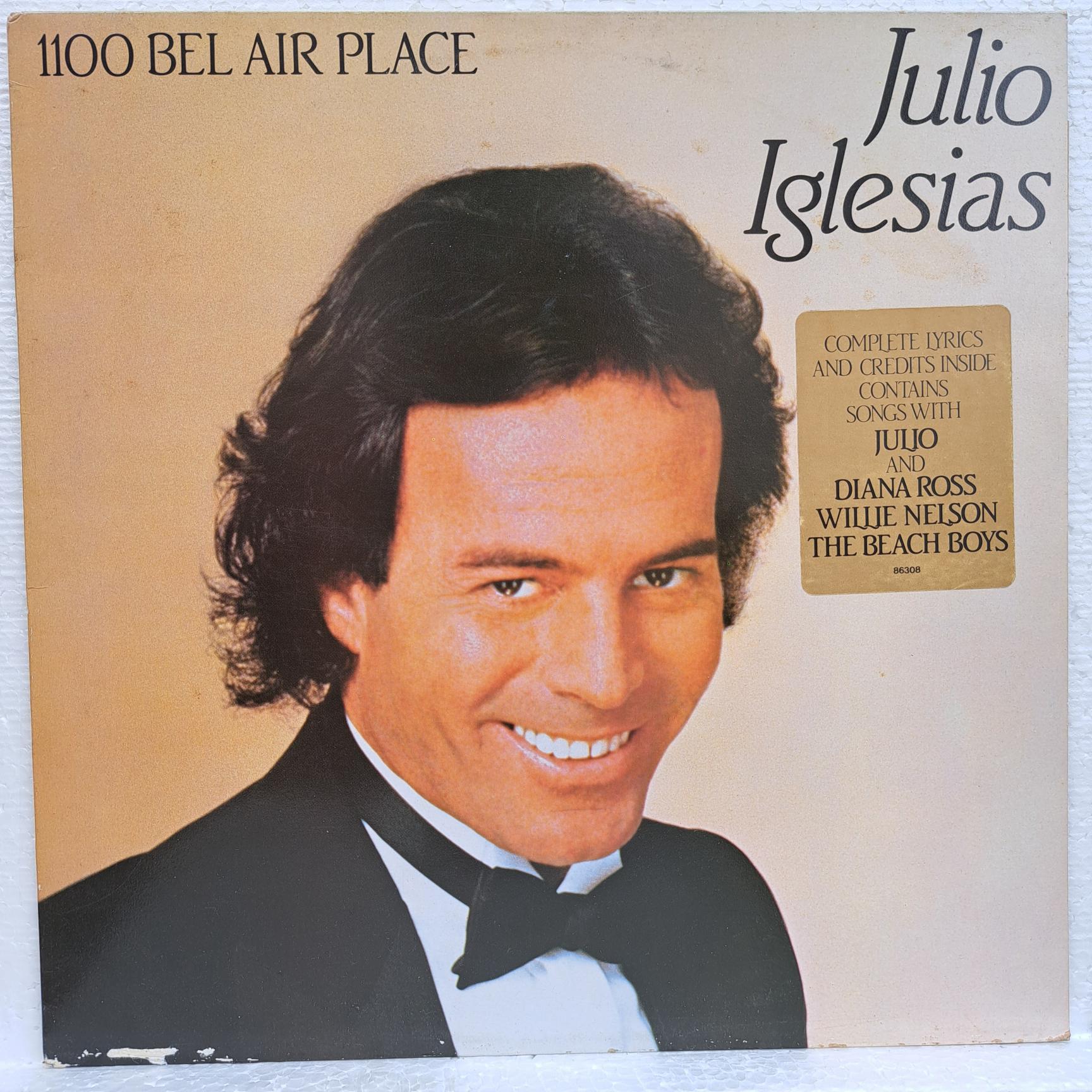 Julio Iglesias – 1100 Bel Air Place Disc VINIL LP VG+