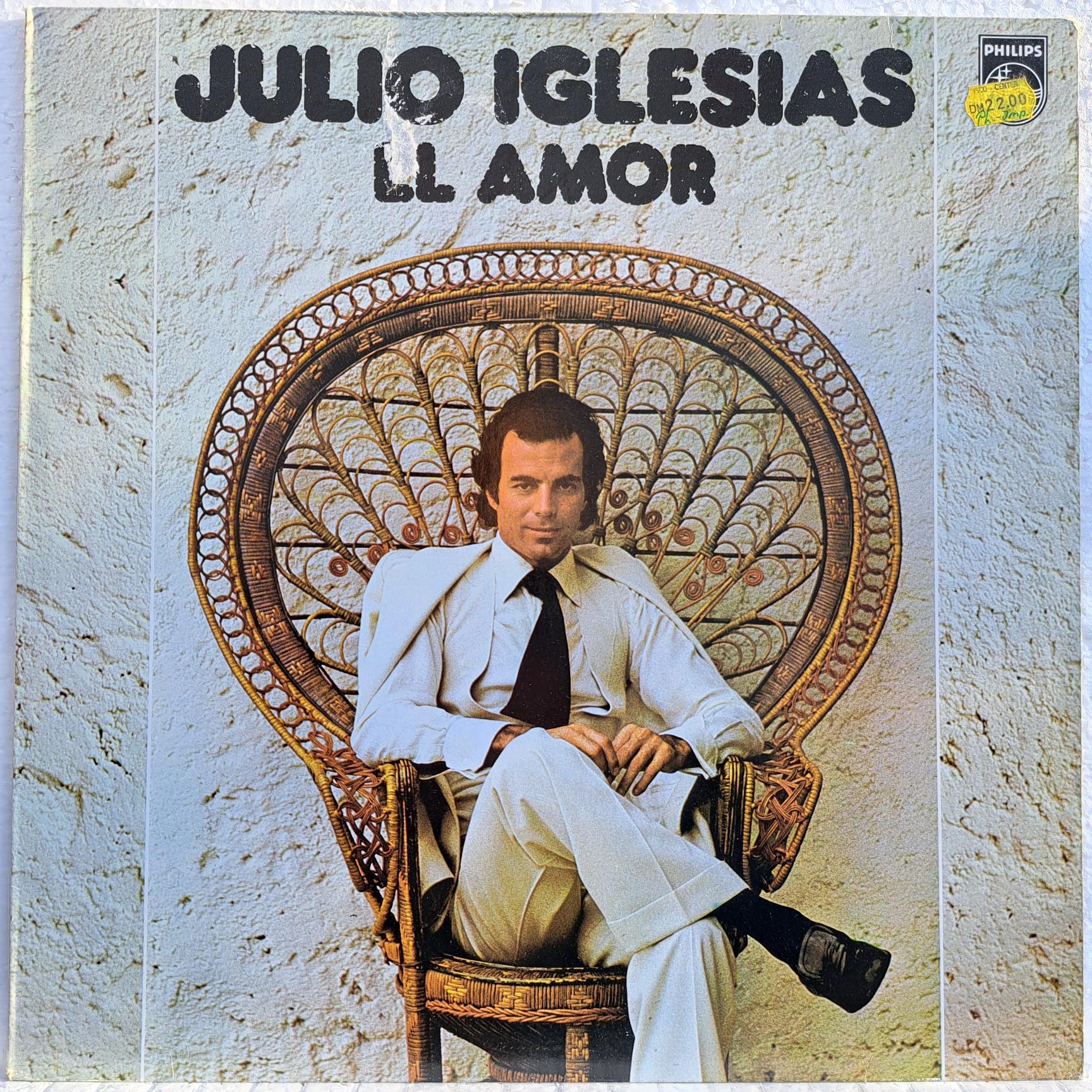 Julio Iglesias – El Amor - Disc VINIL LP VG+