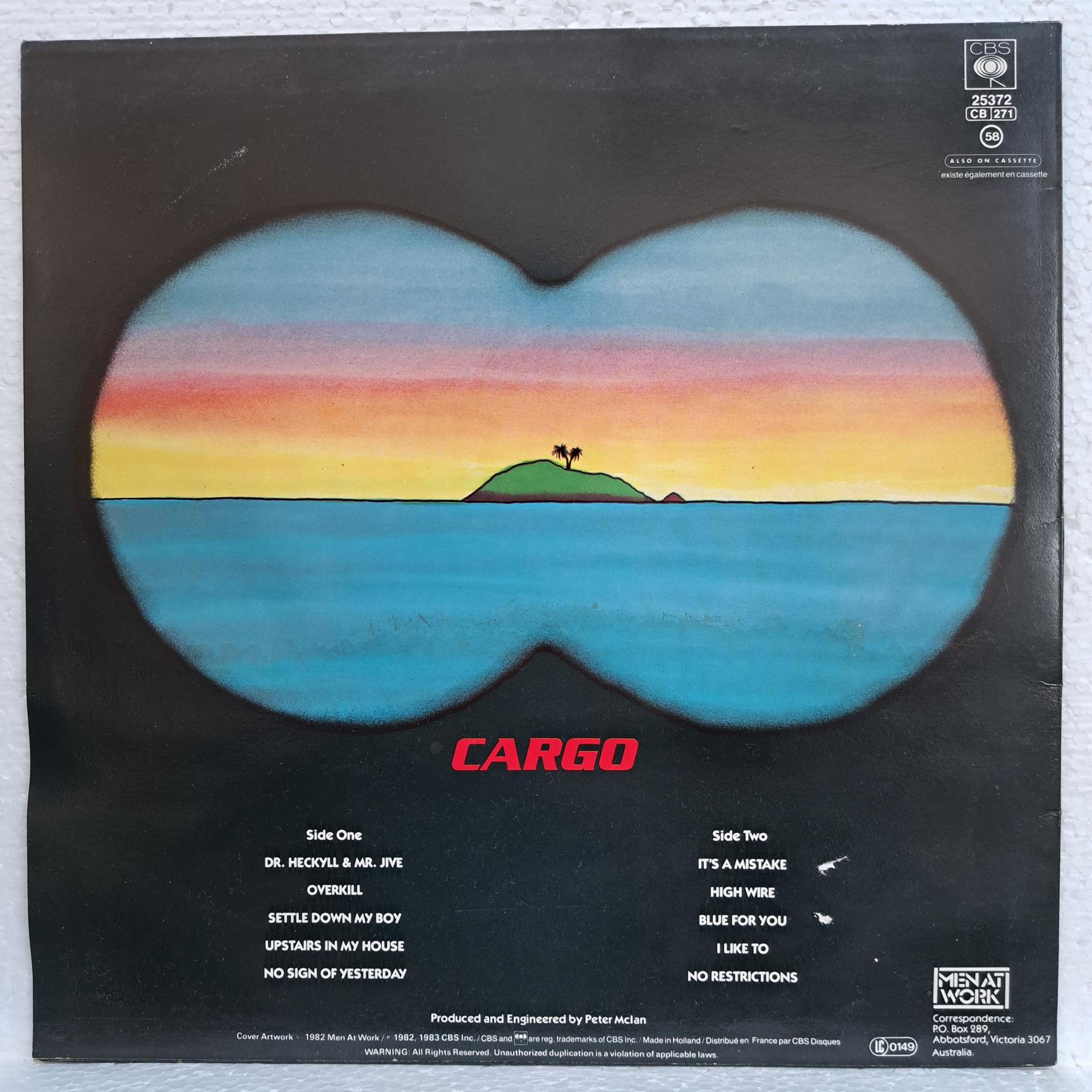 Men At Work – Cargo Disc VINIL LP VG+ CEHIA - imagine 2
