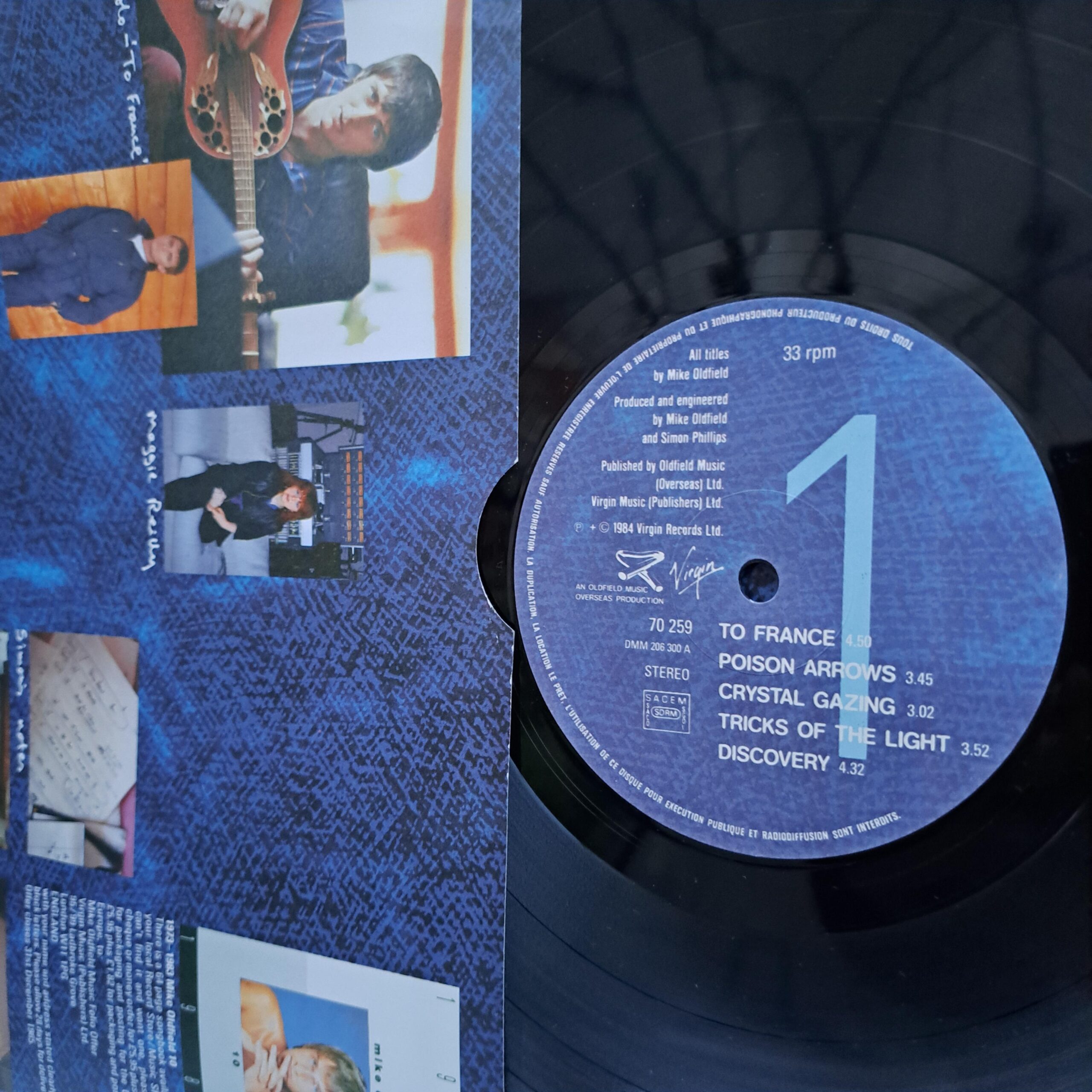 Mike Oldfield – Discovery - Disc VINIL LP VG VG- - imagine 3