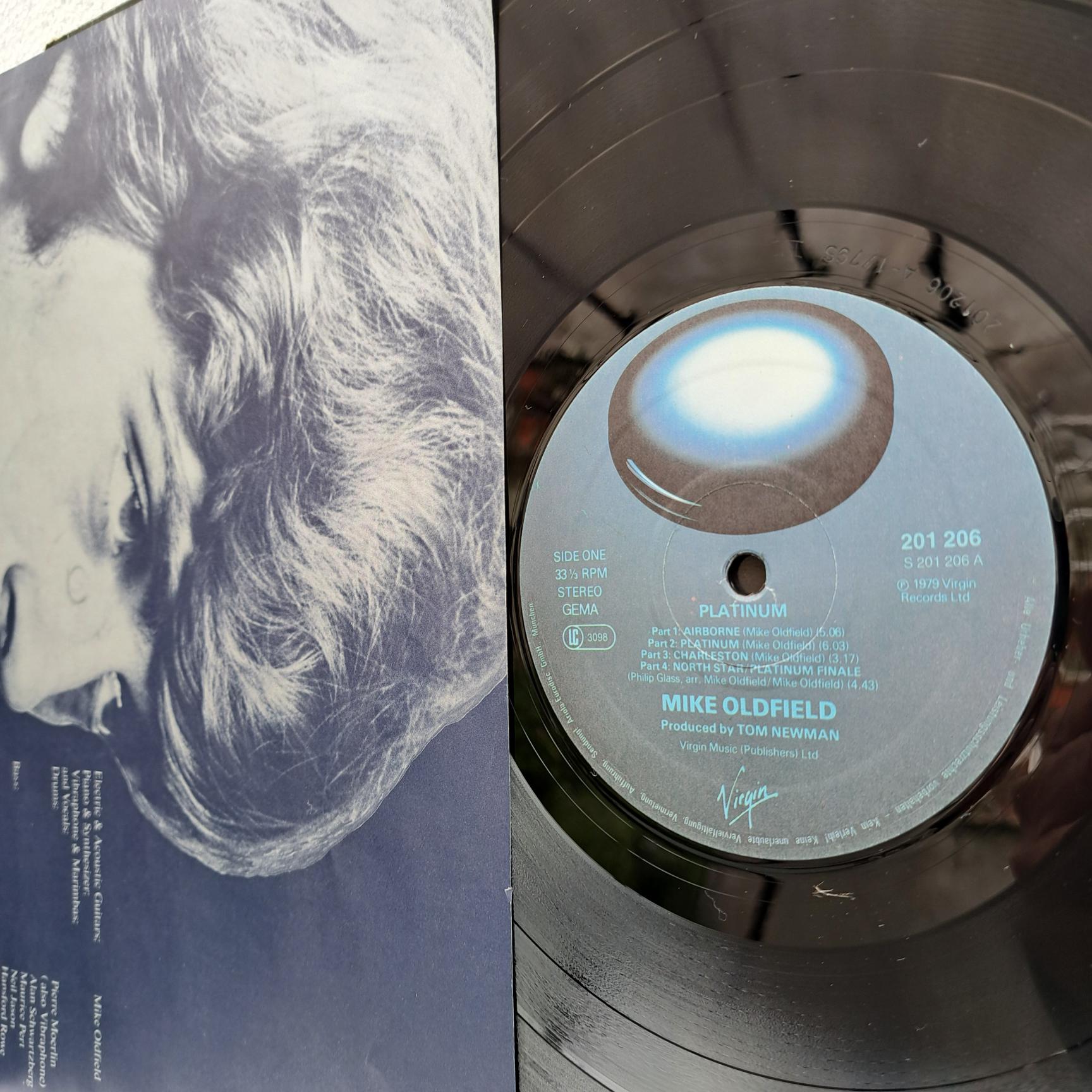 Mike Oldfield – Platinum - Disc VINIL LP VG VG+ - imagine 2