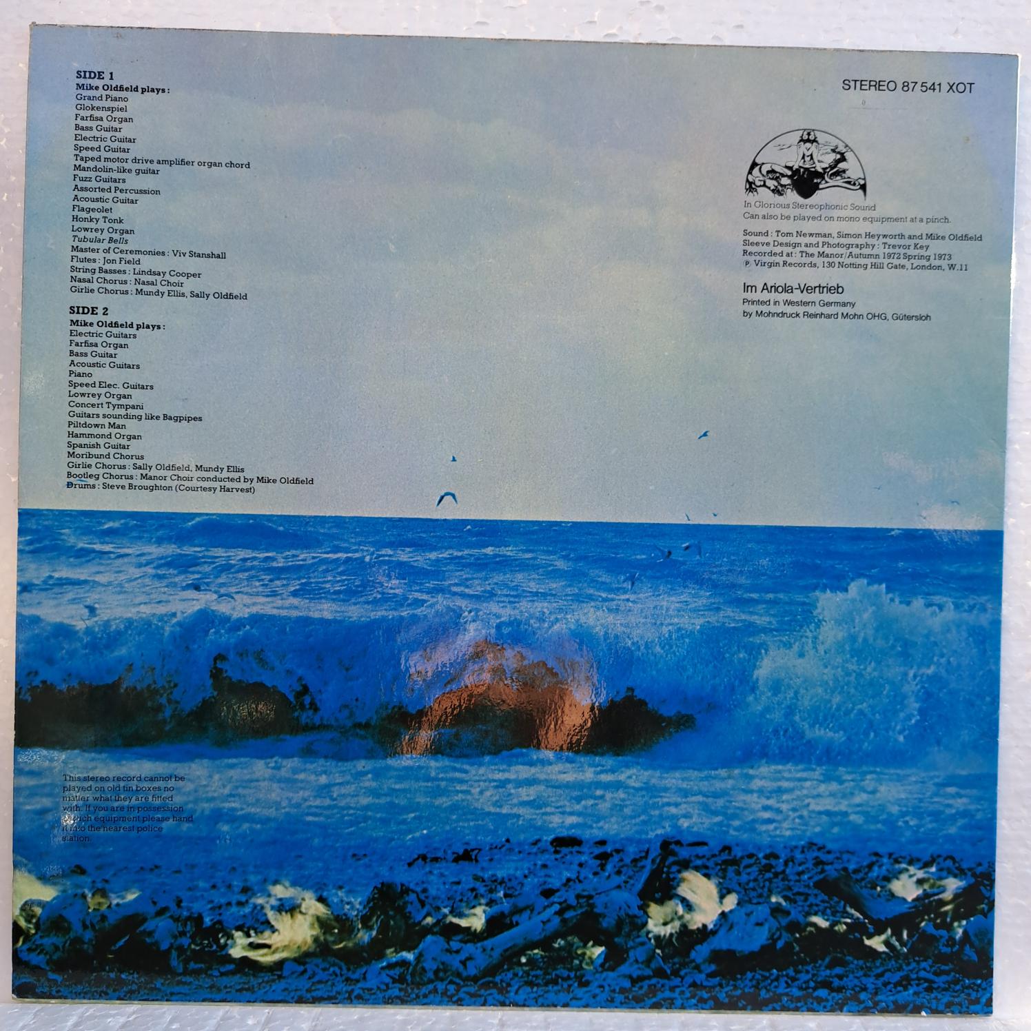 Mike Oldfield – Tubular Bells - Disc VINIL LP VG VG+ - imagine 3
