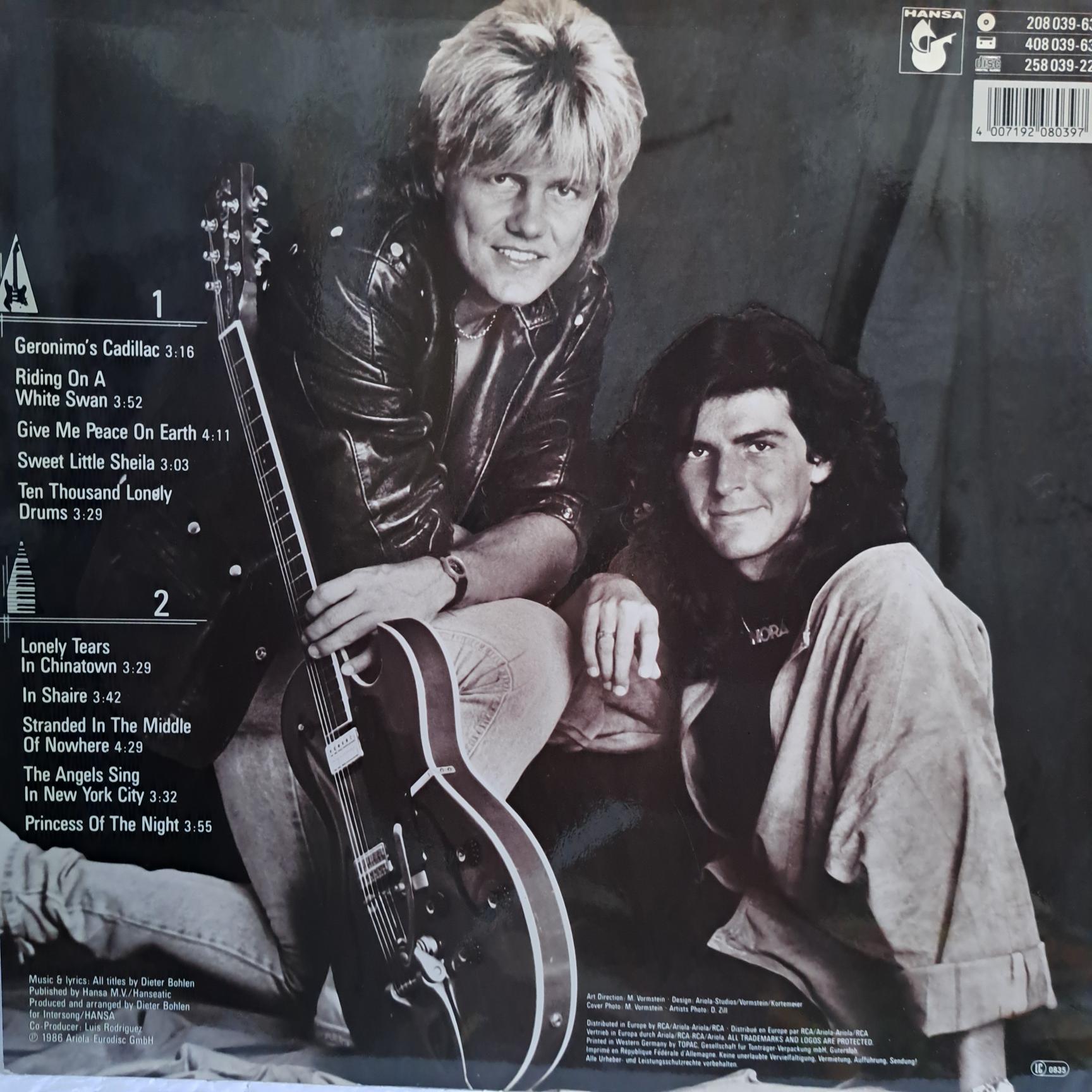 Modern Talking – In The Middle Of Nowhere – The 4th Album - Disc VINIL LP VG VG+ - imagine 3