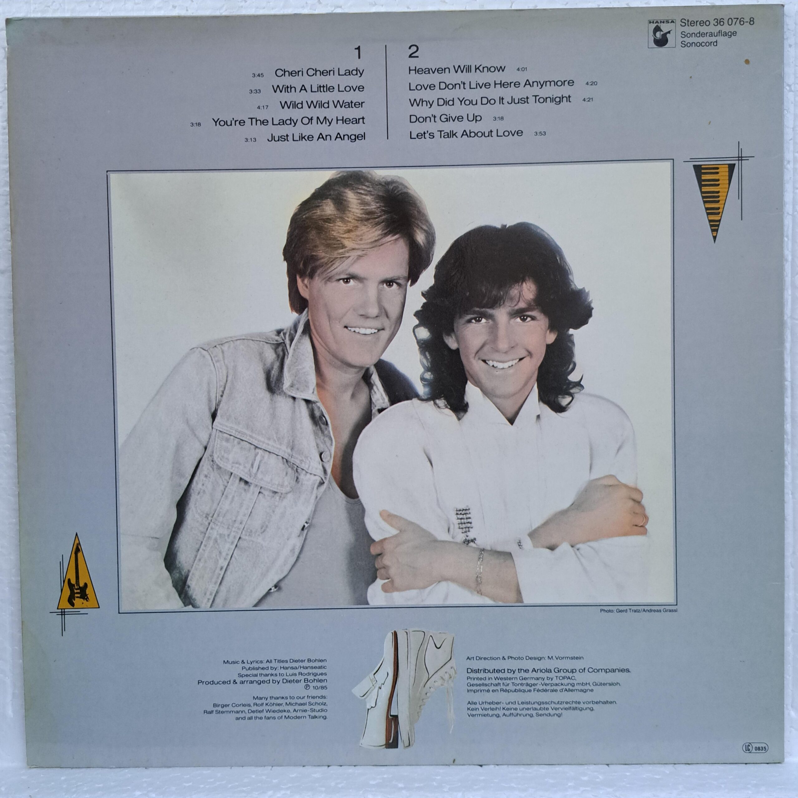 Modern Talking – Let's Talk About Love - The 2nd Album - Disc VINIL LP VG - imagine 2