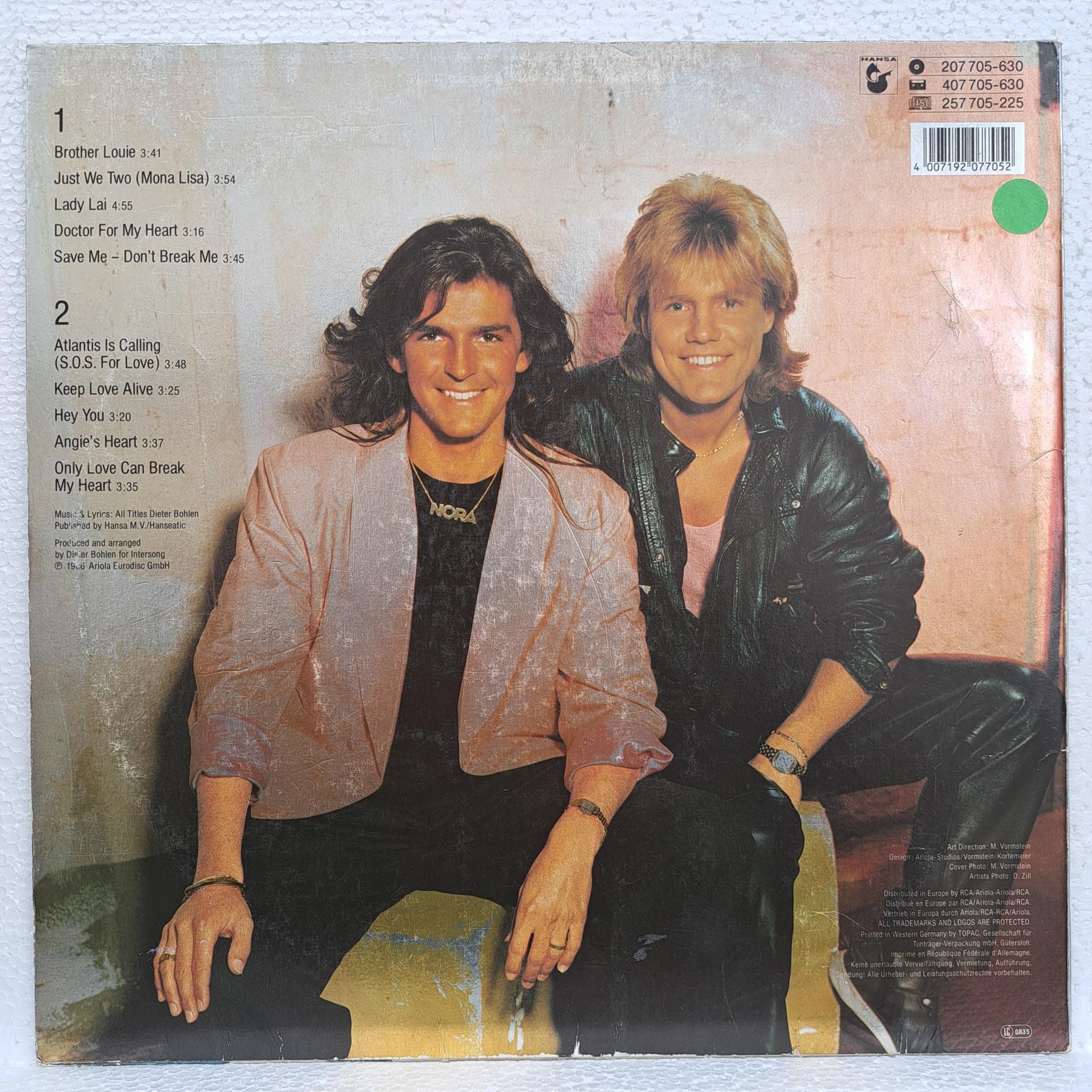 Modern Talking – Ready For Romance - The 3rd Album Disc VINIL LP VG VG+ - imagine 2