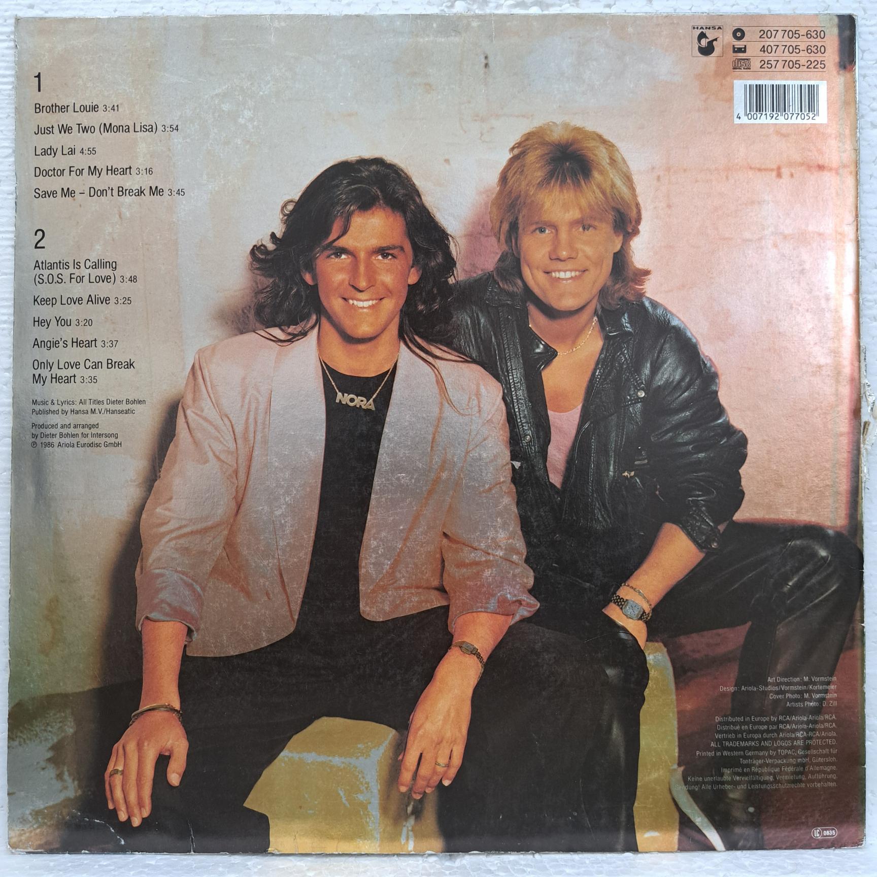 Modern Talking – Ready For Romance – The 3rd Album - Disc Vinil LP VG - imagine 3