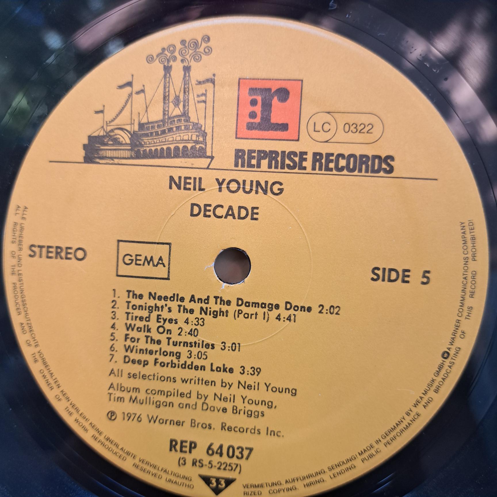 Neil Young – Decade DISC VINIL 3LP EX - imagine 4