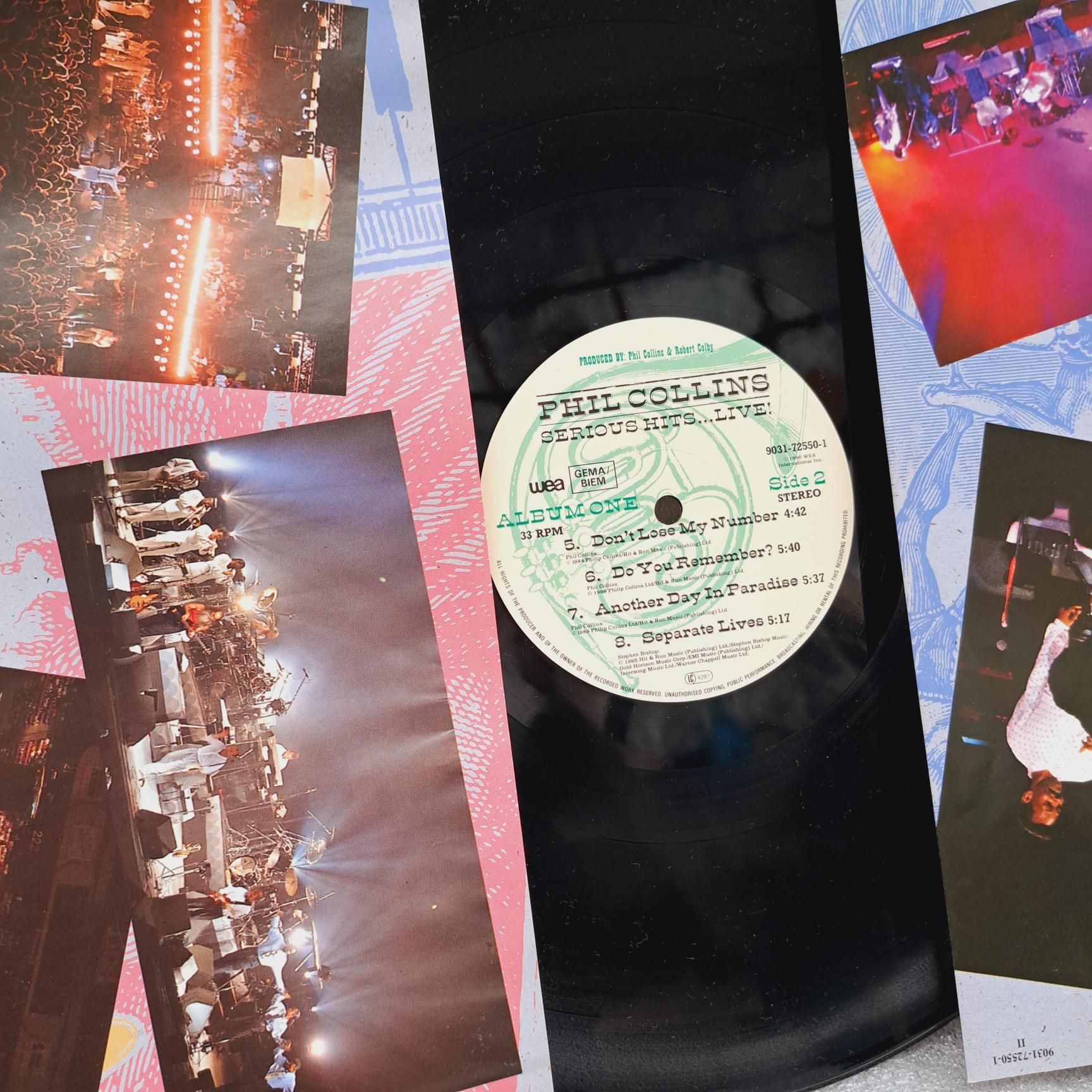 Phil Collins – Serious Hits...Live! - Disc VINIL 2LPVG+ - imagine 5
