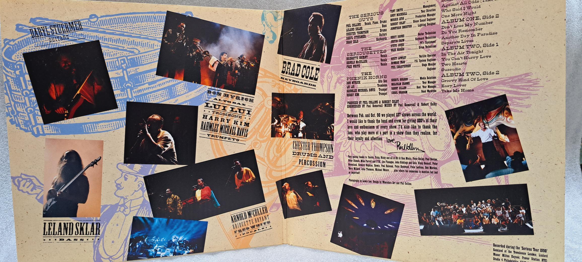 Phil Collins – Serious Hits...Live! - Disc VINIL 2LPVG+ - imagine 4