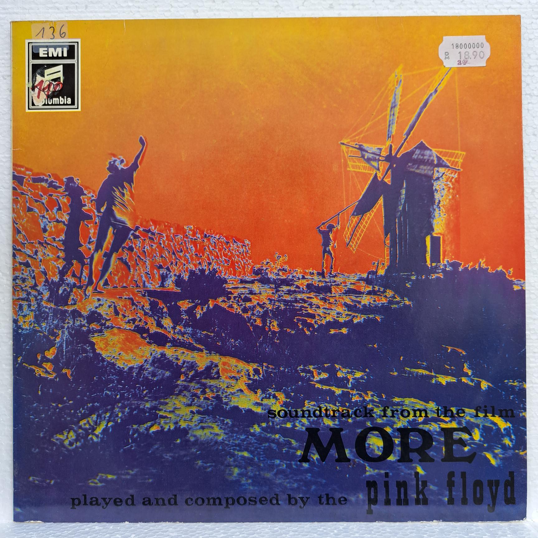 Pink Floyd – Soundtrack From The Film "More" - Disc VINIL LP VG VG-