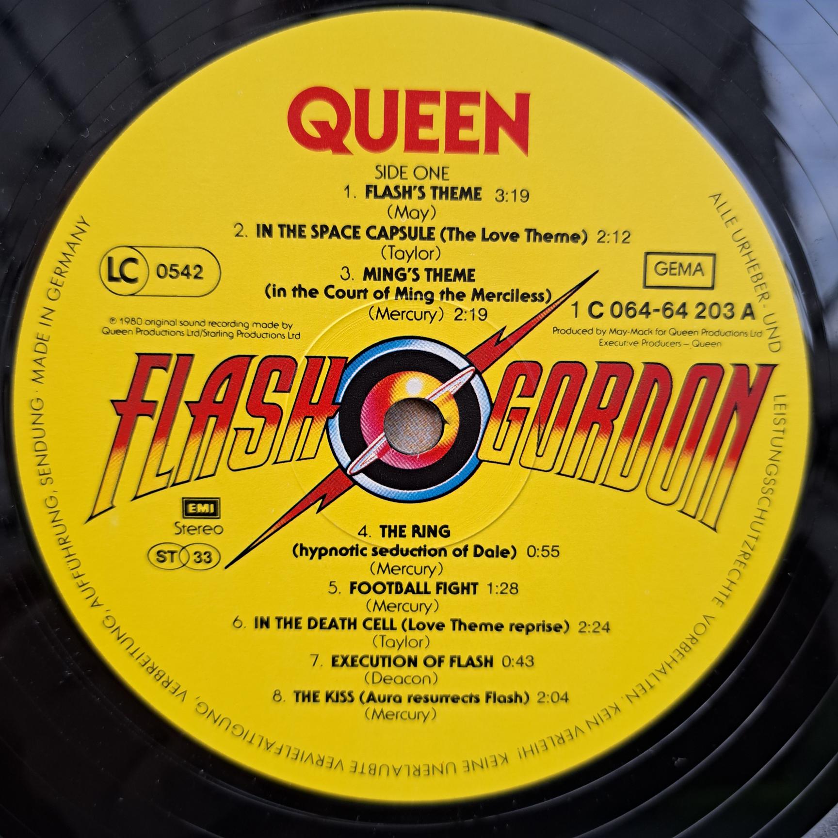 Queen – Flash Gordon (Original Soundtrack Music) Disc VINIL LP VG VG+ - imagine 2