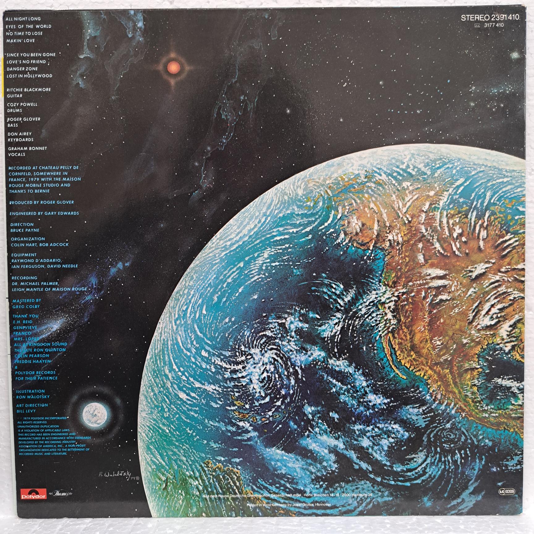 Rainbow – Down To Earth Disc VINIL LP VG+ - imagine 2