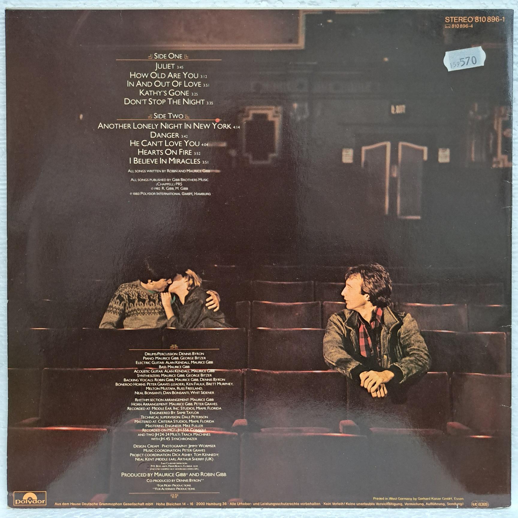 Robin Gibb – How Old Are You? Disc VINIL LP VG+ - imagine 3